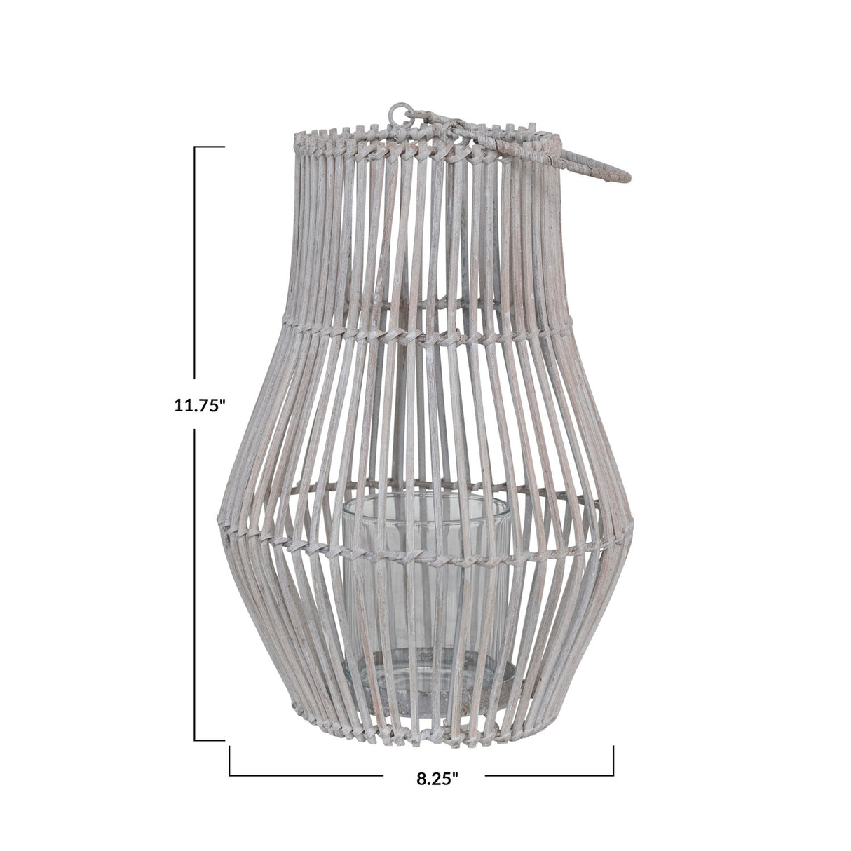 Serenity Hand-Woven Bamboo Lantern