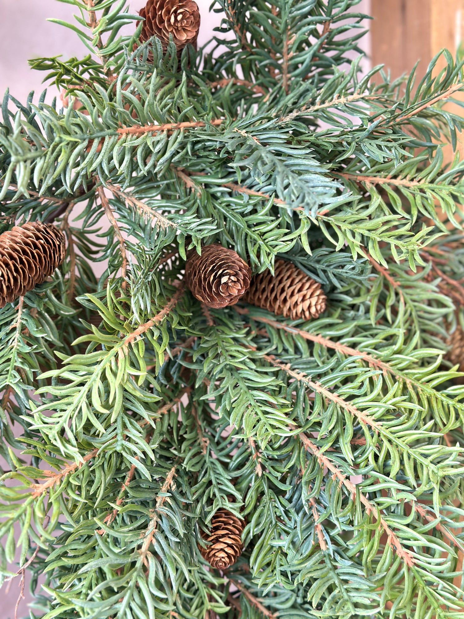 All Is Calm Pine Swag