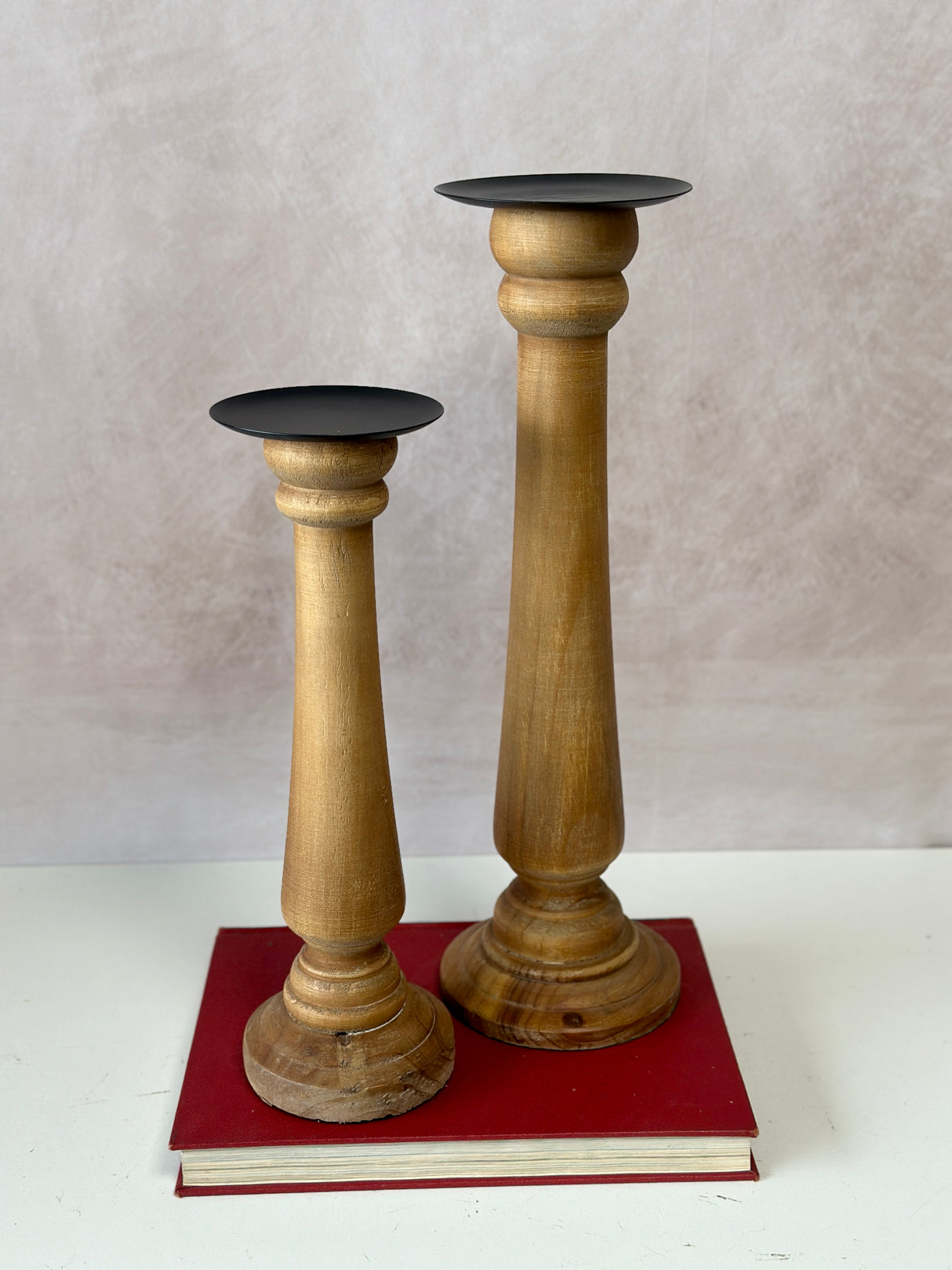 Natural Large Candleholder