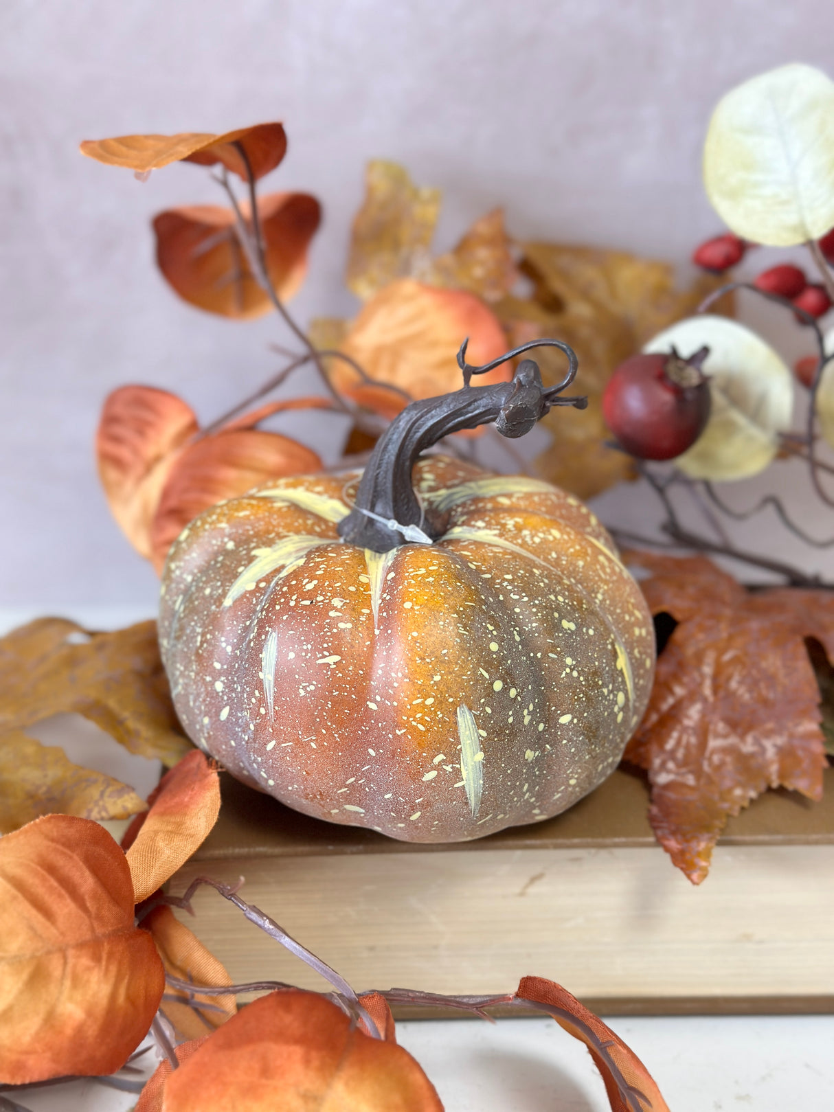 Mini Picked Fall Pumpkin