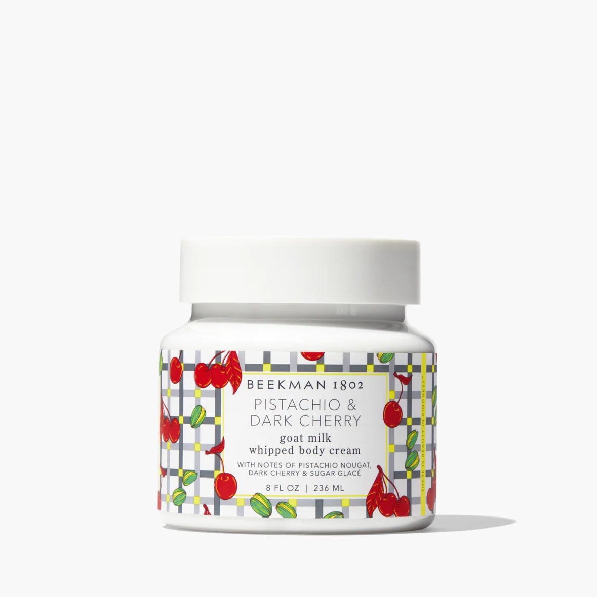Pistachio & Dark Cherry Whipped Body Cream