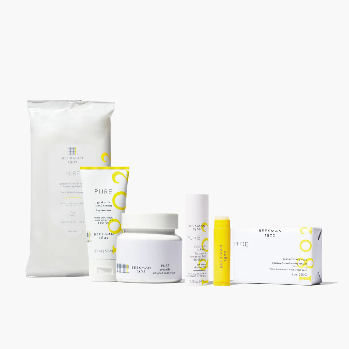 Pure Goat Milk Favorites Yellow Set