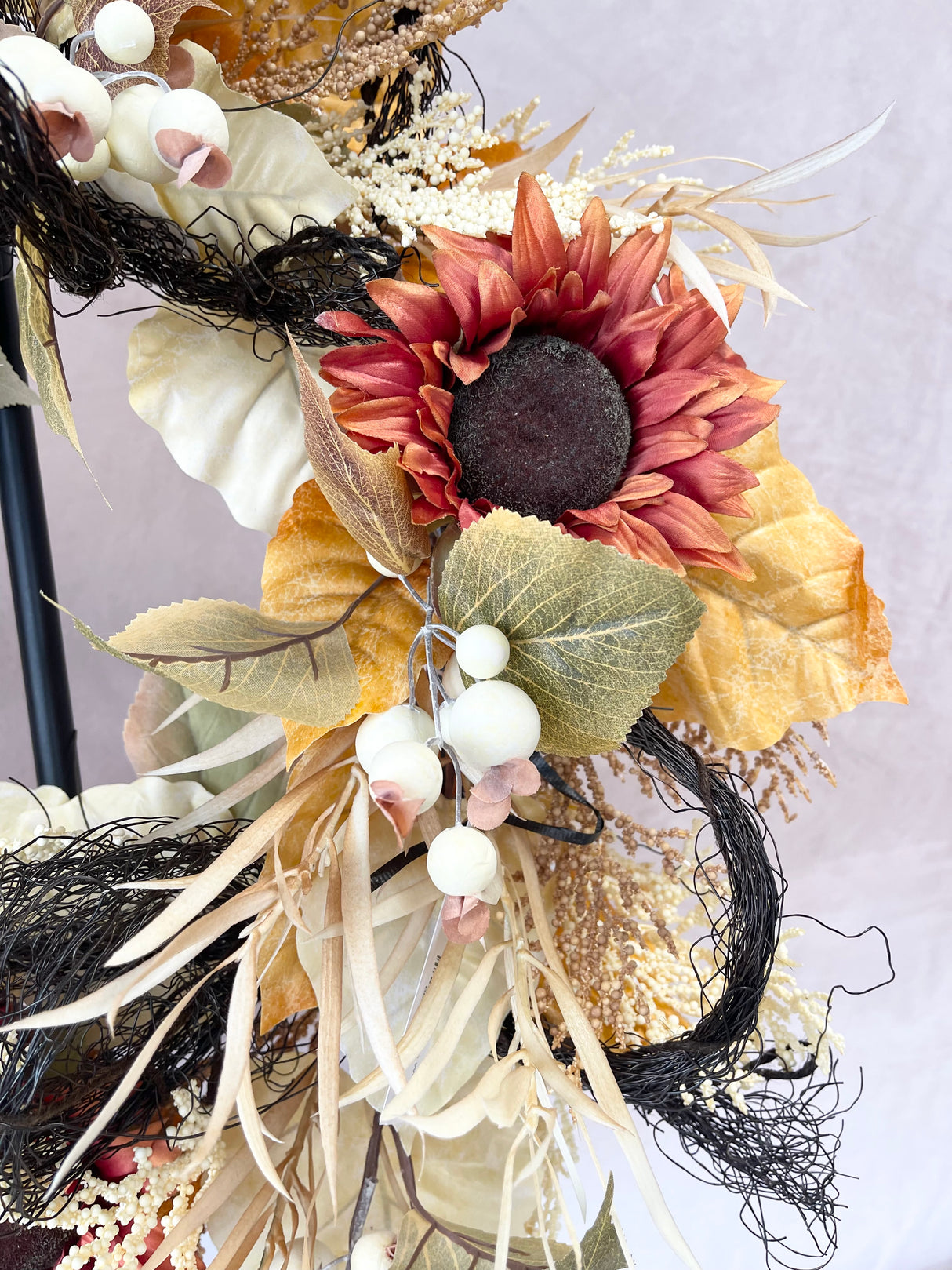 24" Autumn Sunrise Wreath