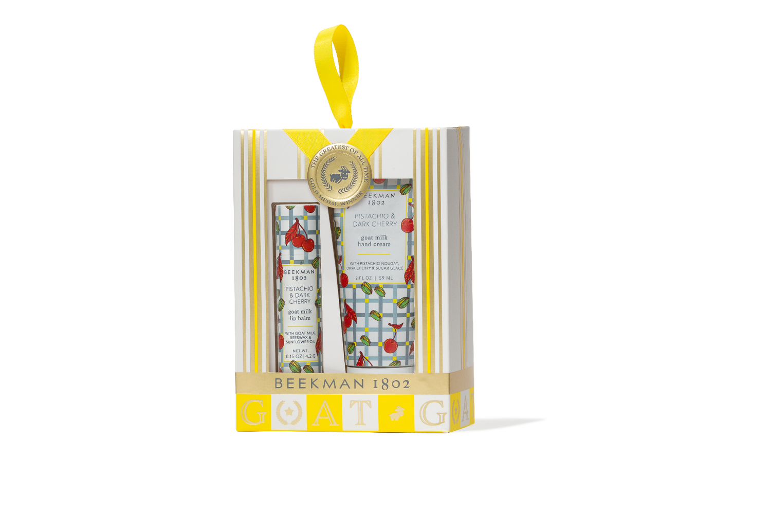 Pistachio & Dark Cherry 2-Piece Gift Set