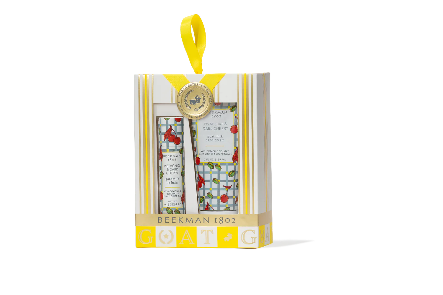 Pistachio & Dark Cherry 2-Piece Gift Set