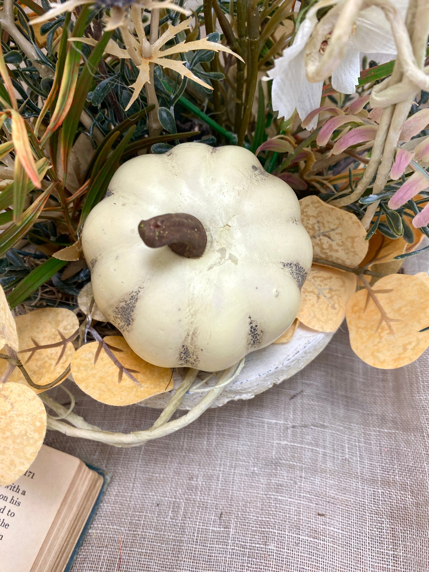 16" Misty Fall Morning Centerpiece