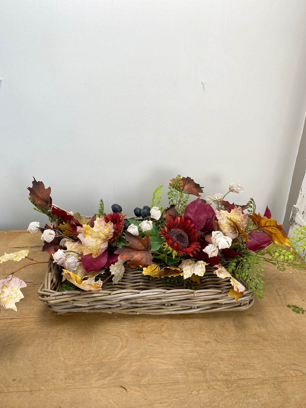 35" Autumn Delight Swag