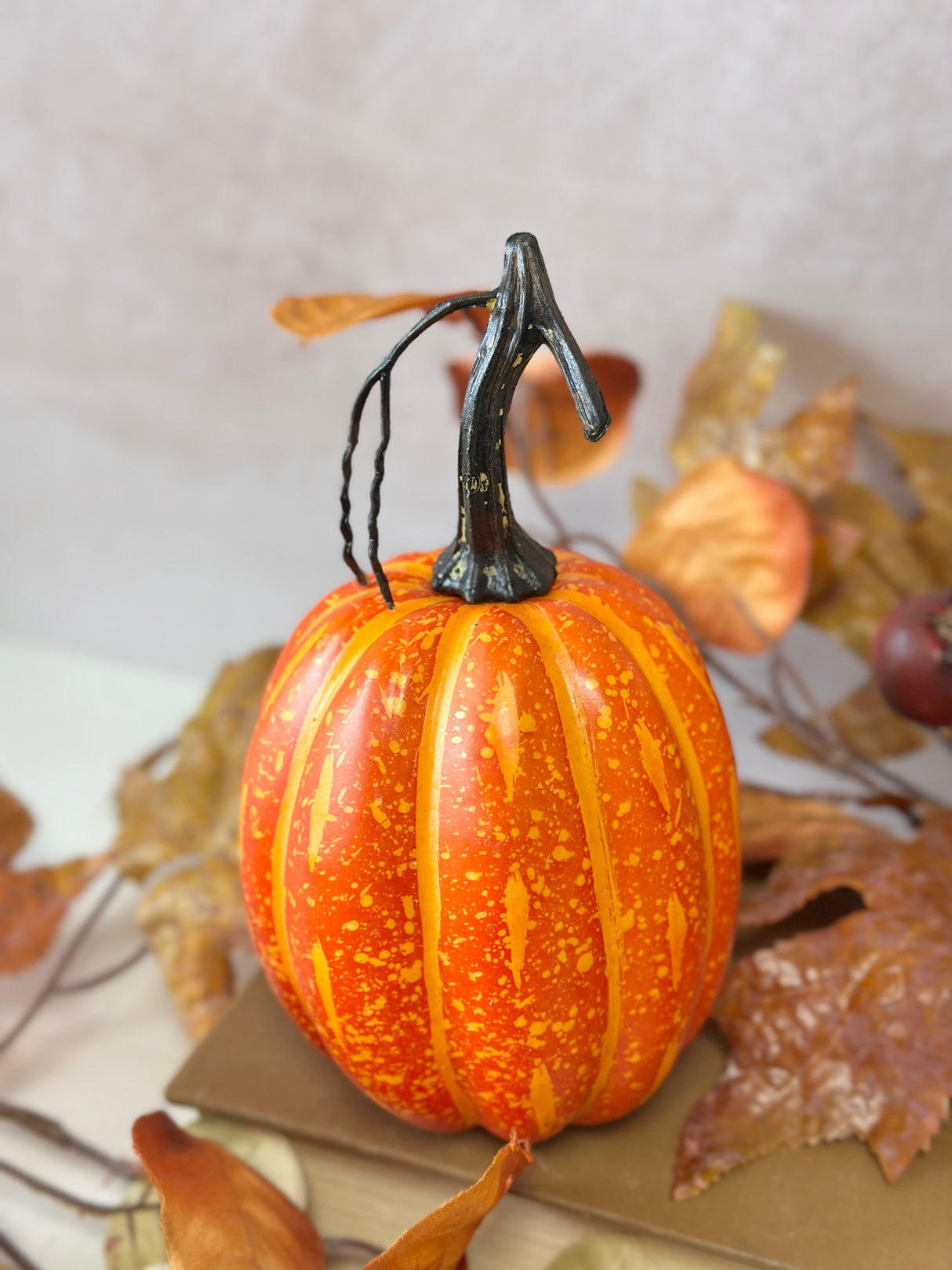 7" Autumn Vibes Pumpkin