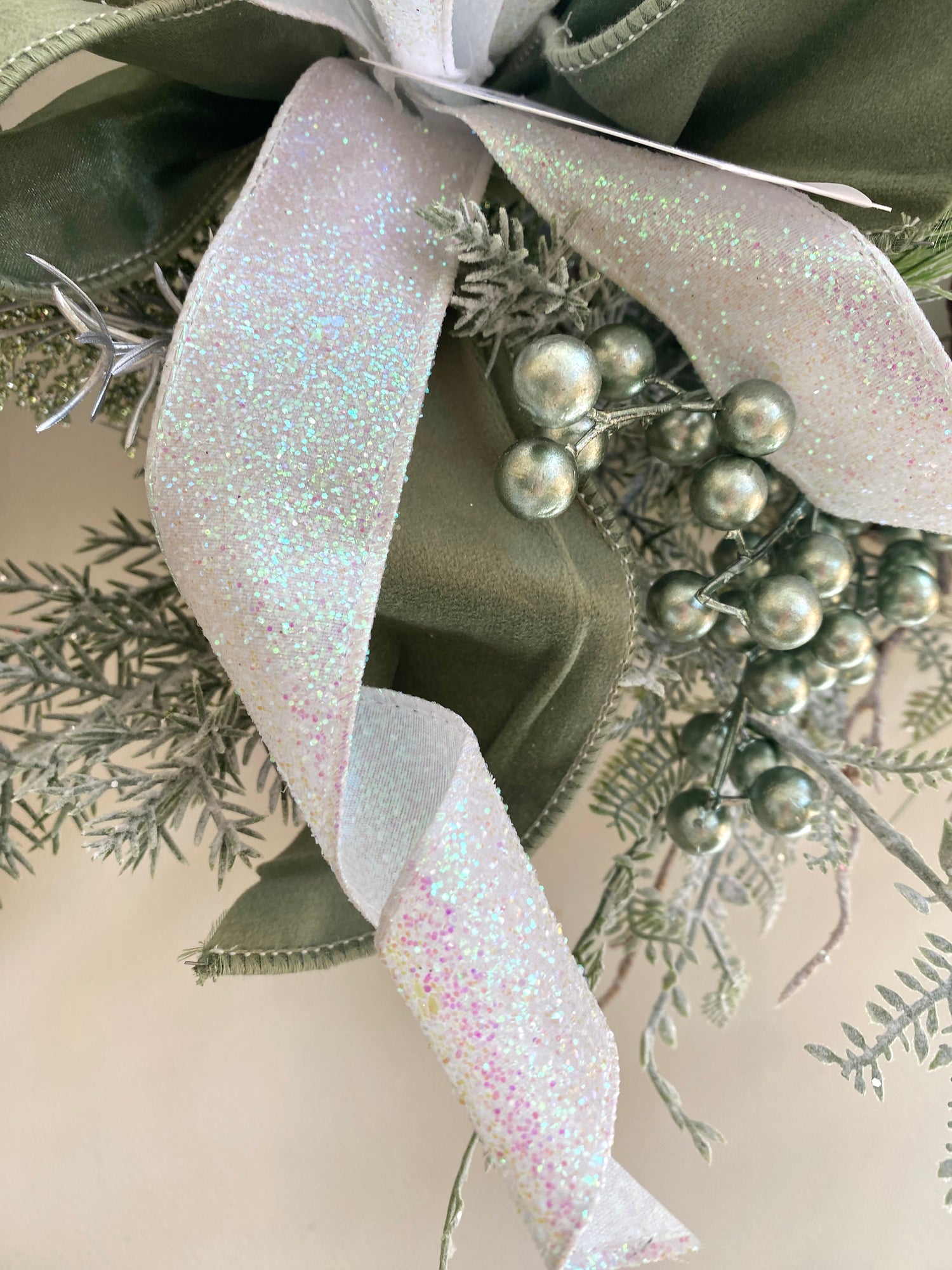 24" Celestial Winter Wreath