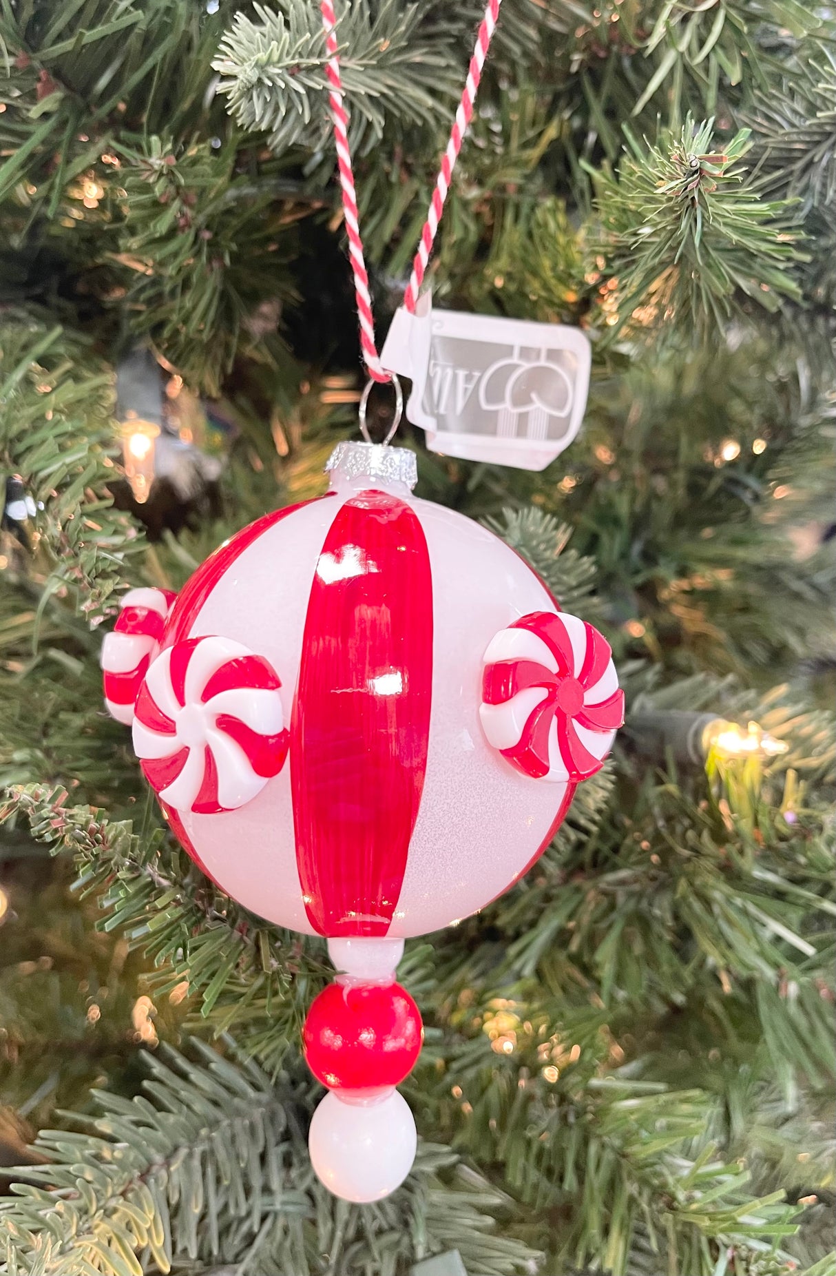 Glass Candy Ornament