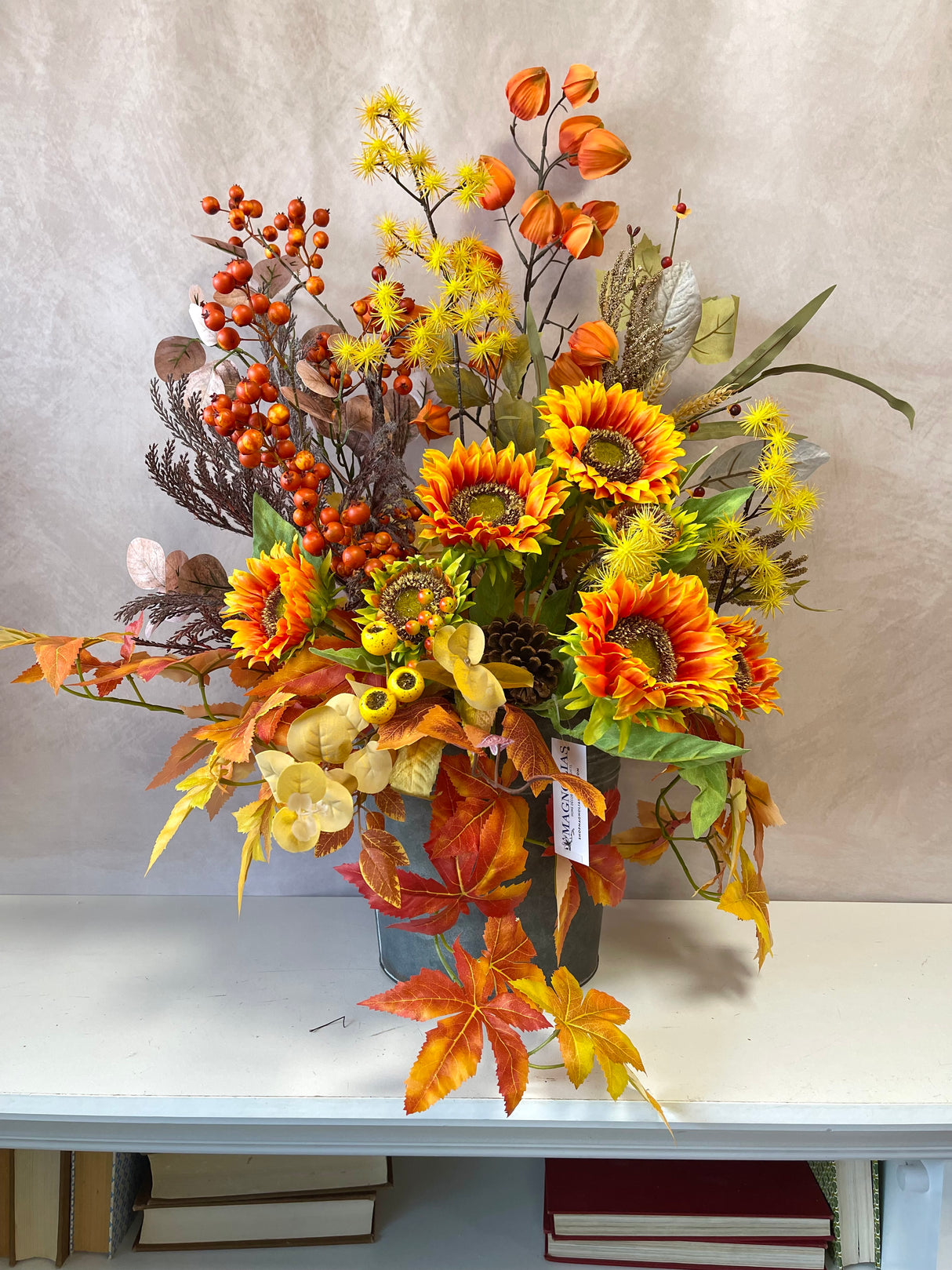 34" Sunny Fall Day Porch Pot