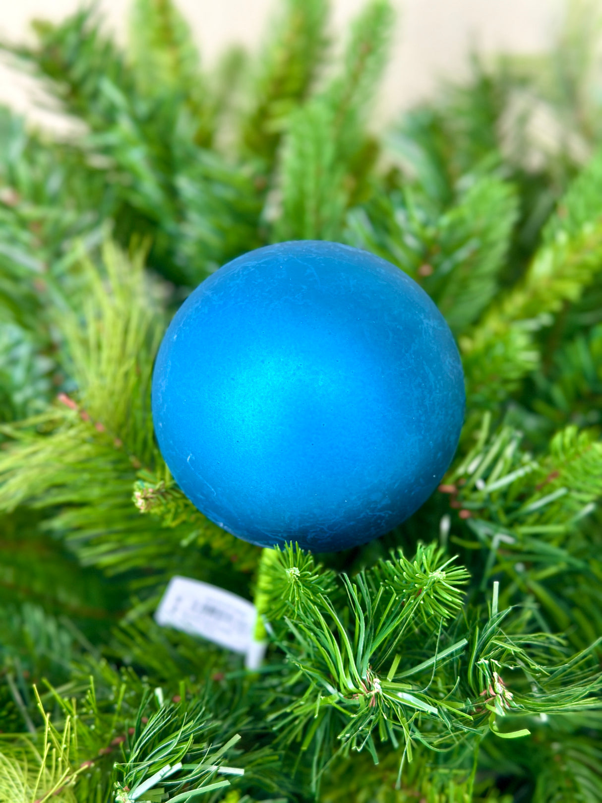 Matte Gentle Blue Ornament Stake