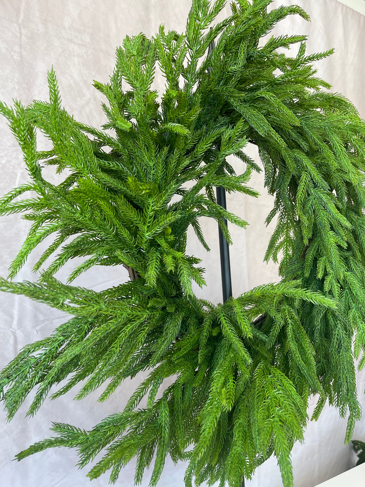 Real Touch Norfolk Pine Wreath