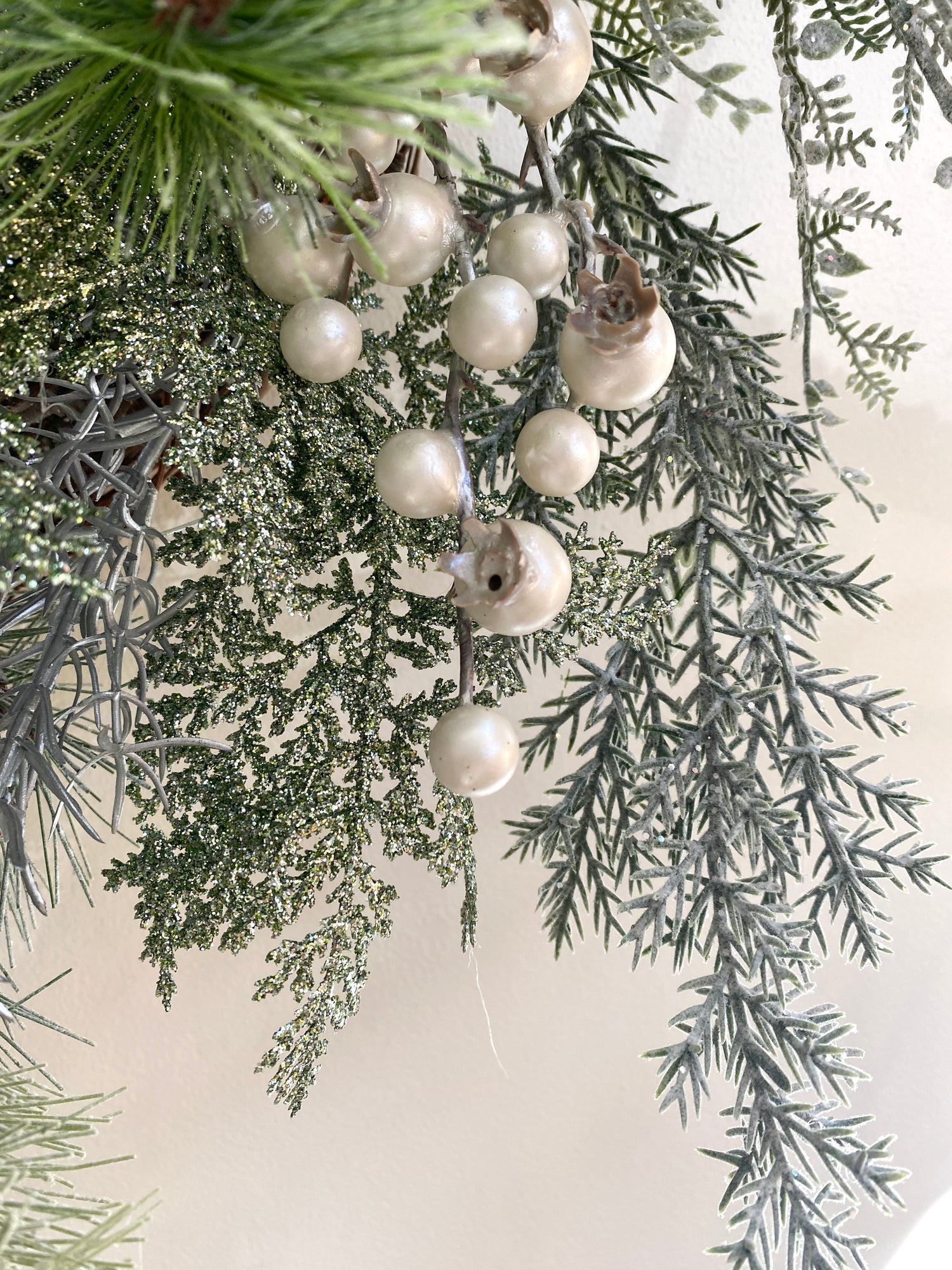 24" Celestial Winter Wreath
