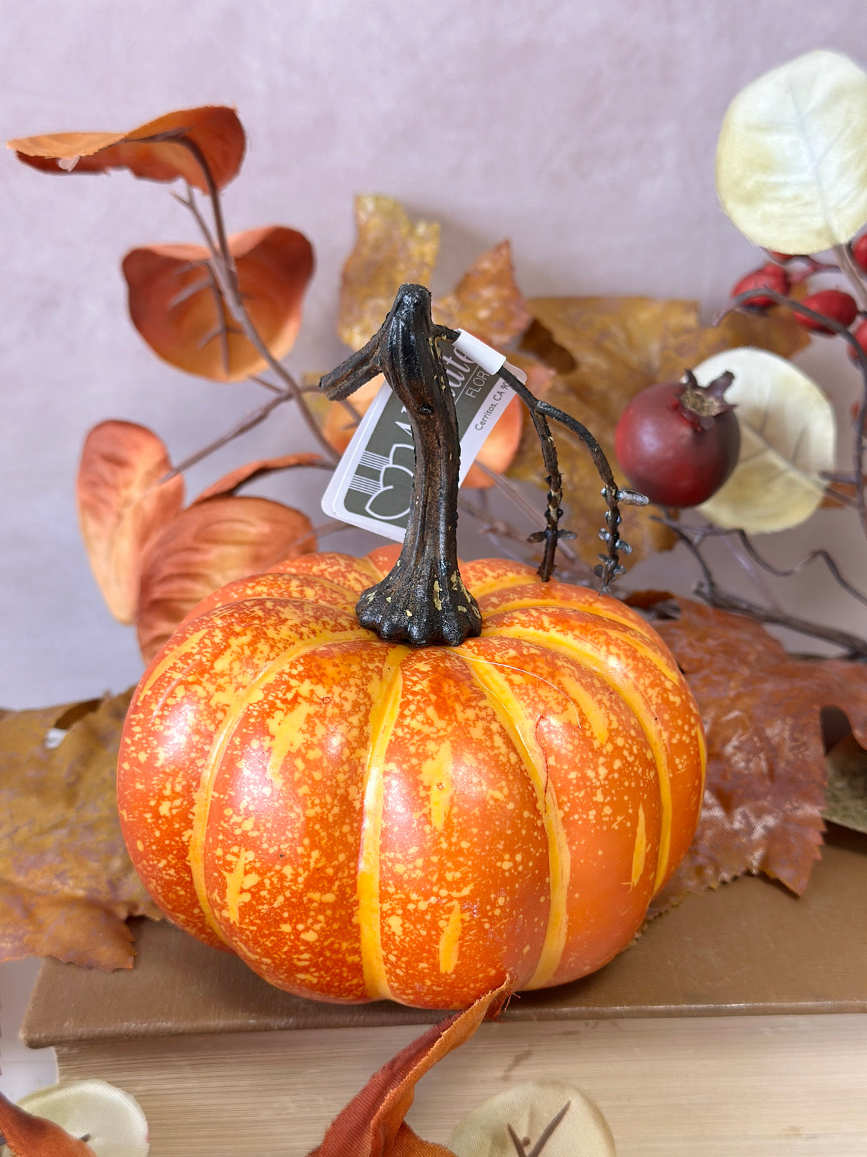 5" Autumn Vibes Pumpkin