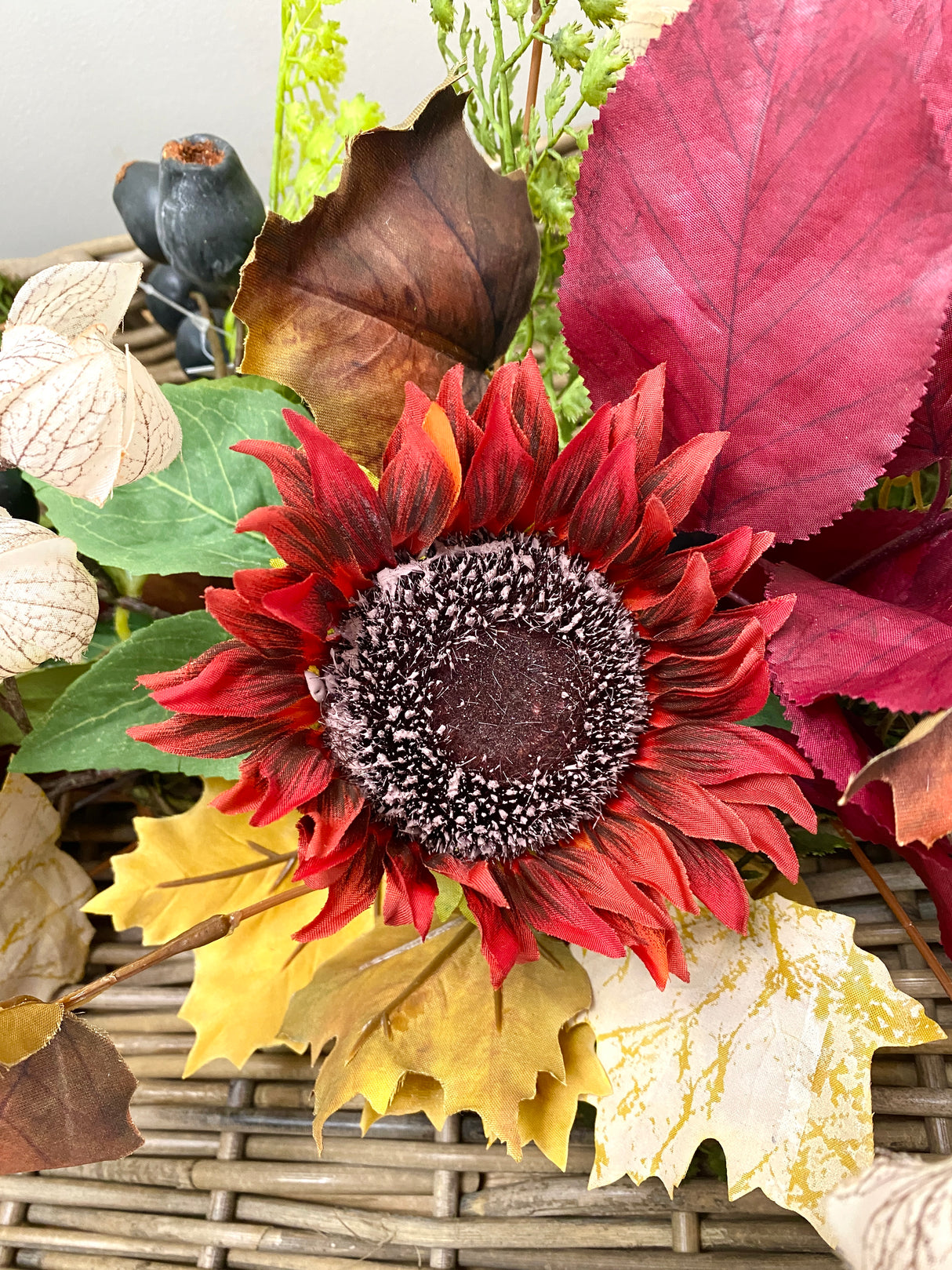 35" Autumn Delight Swag