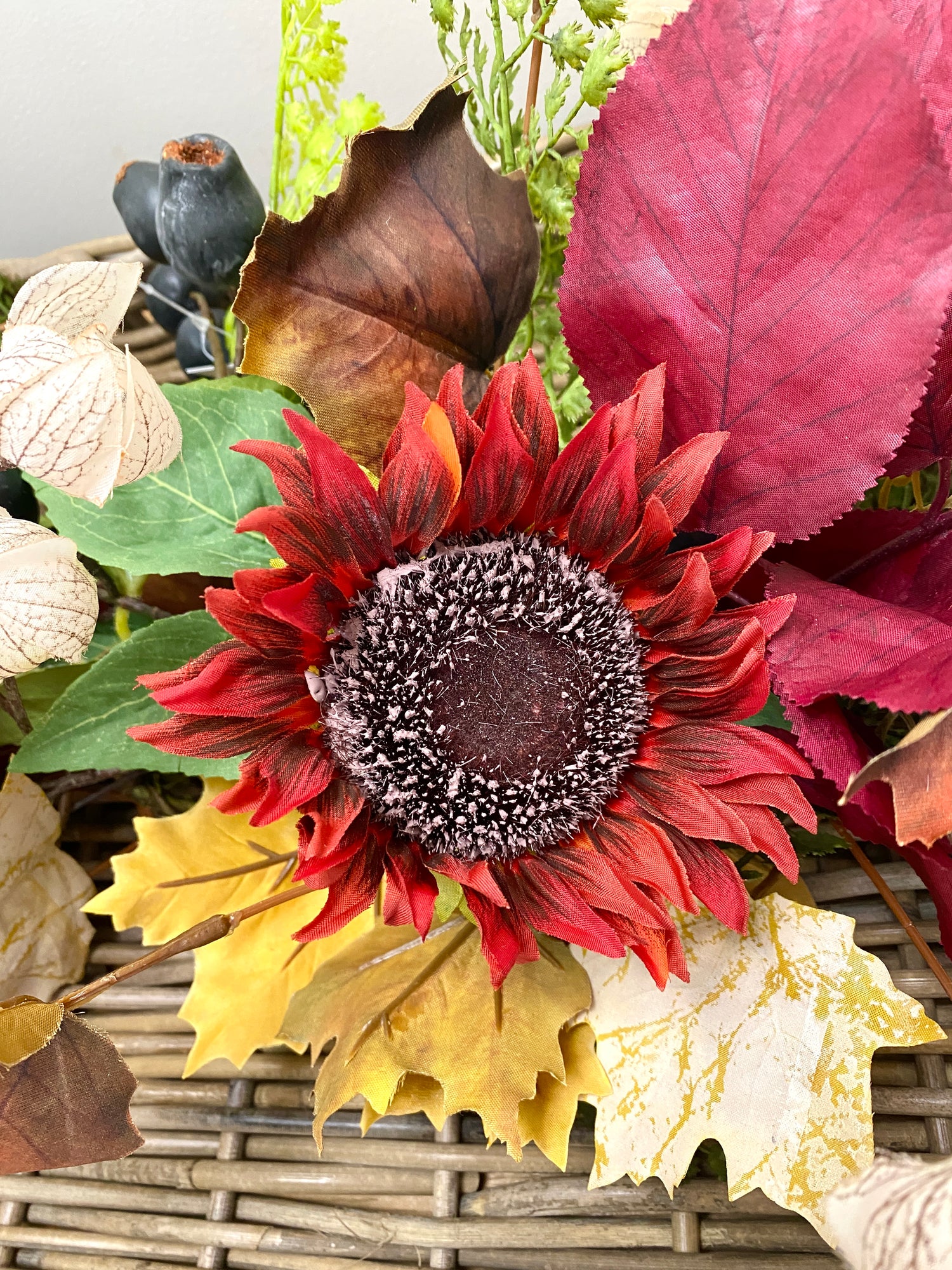 35" Autumn Delight Swag