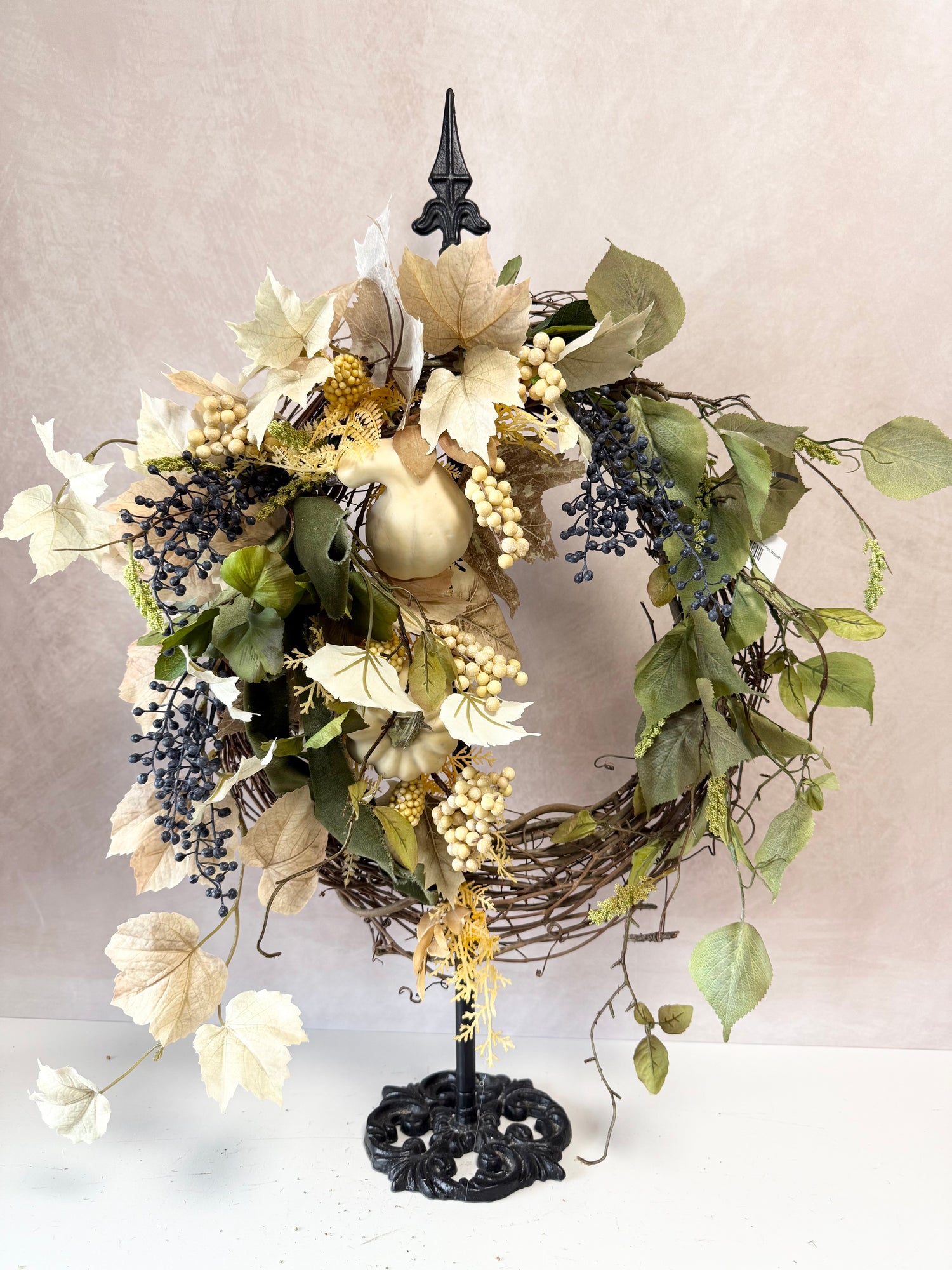 21" Harvesting Memories Wreath