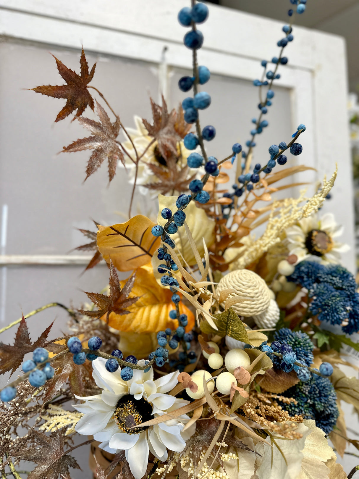 35" Harvest Season Wall Basket