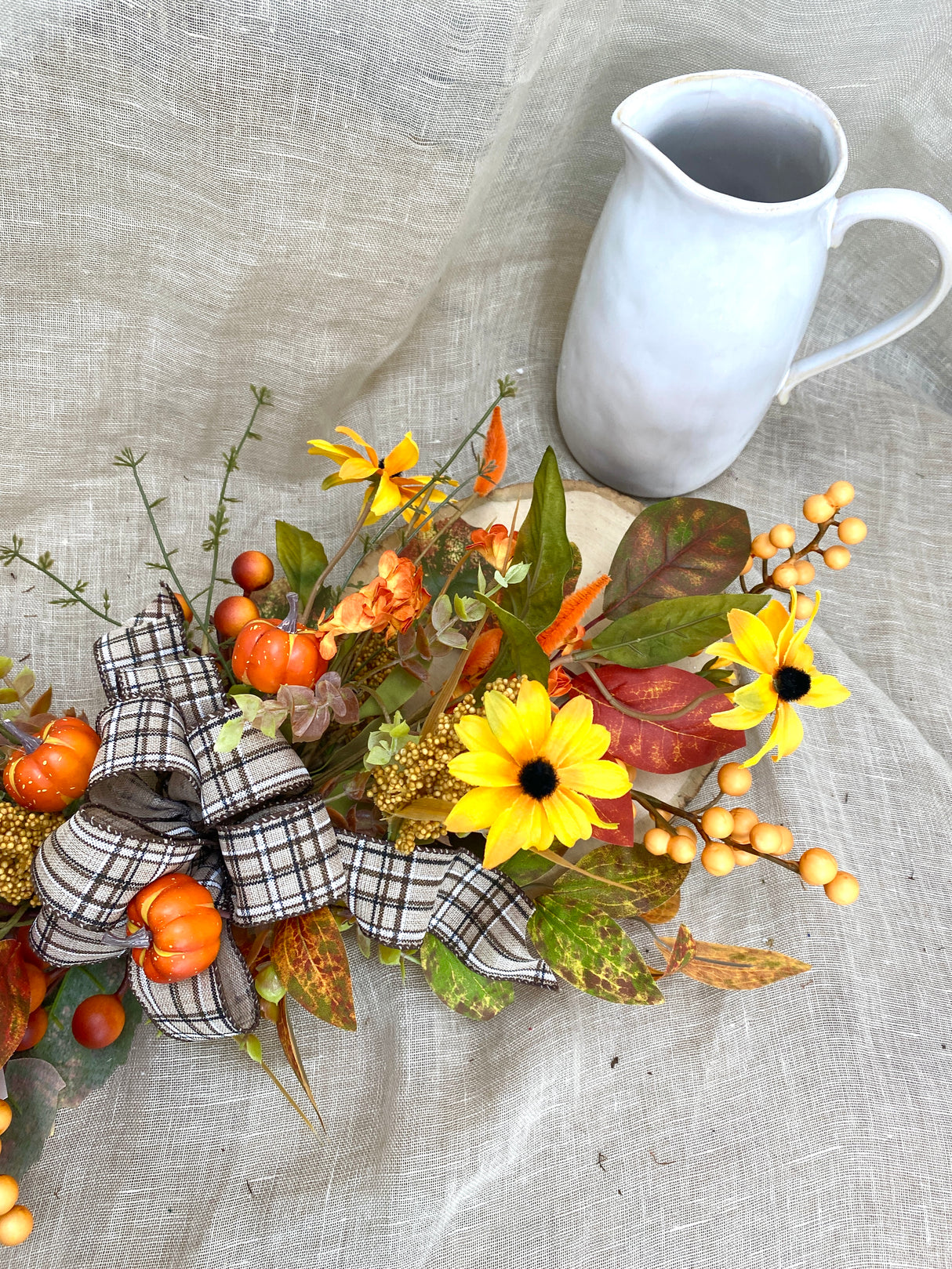 22" Autumn Fields Swag