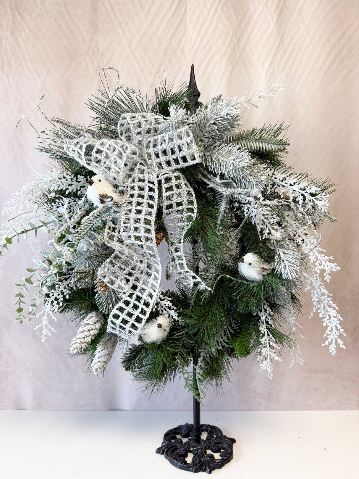 26" Winter Blizzard Wreath