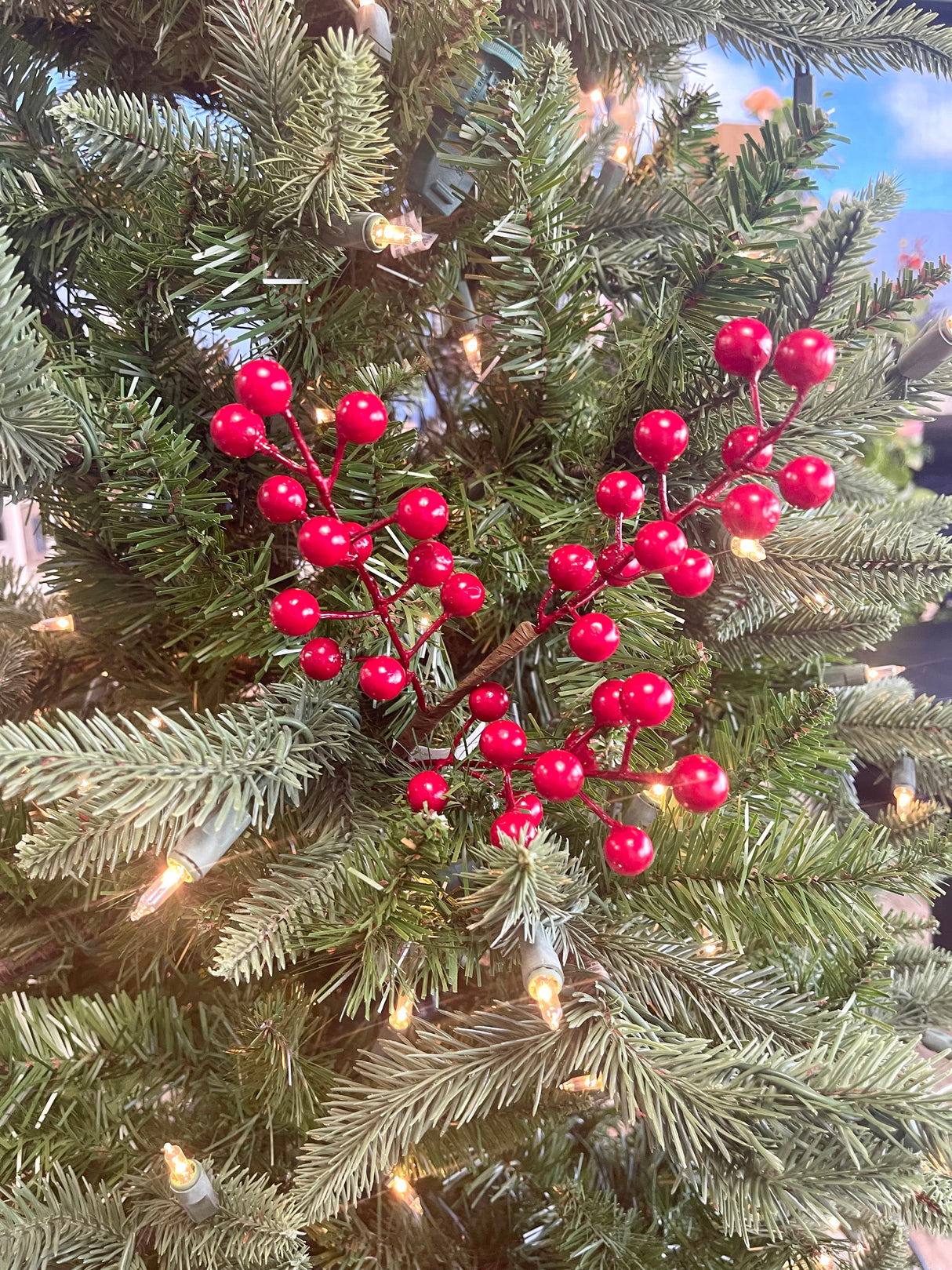 Red Bitty Berry Mini Pick