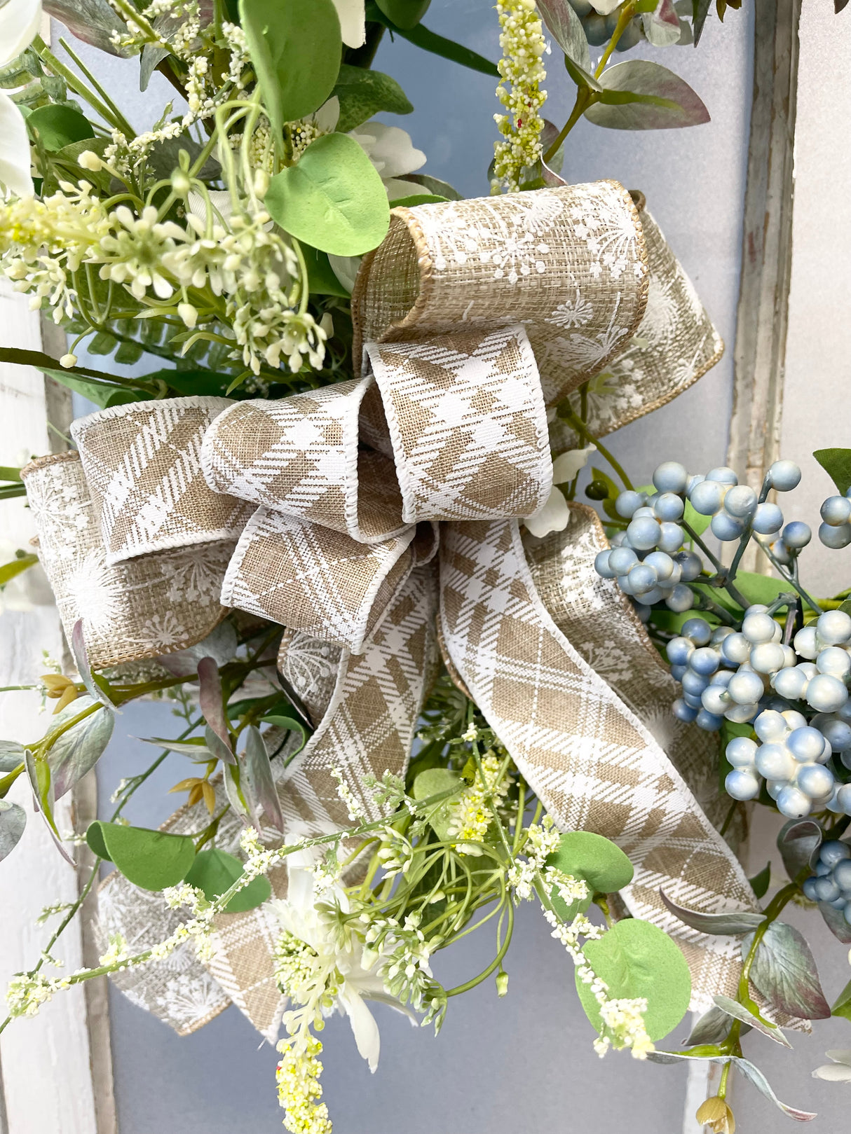 24" In The Meadow Wreath