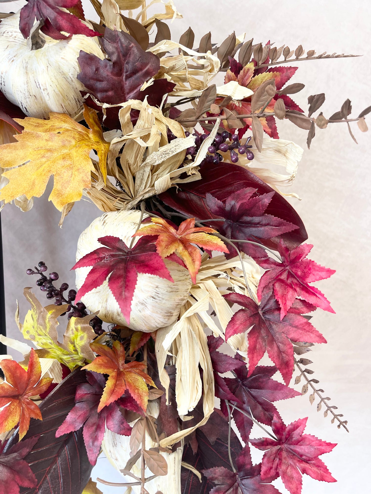 27" Shades of Fall Wreath