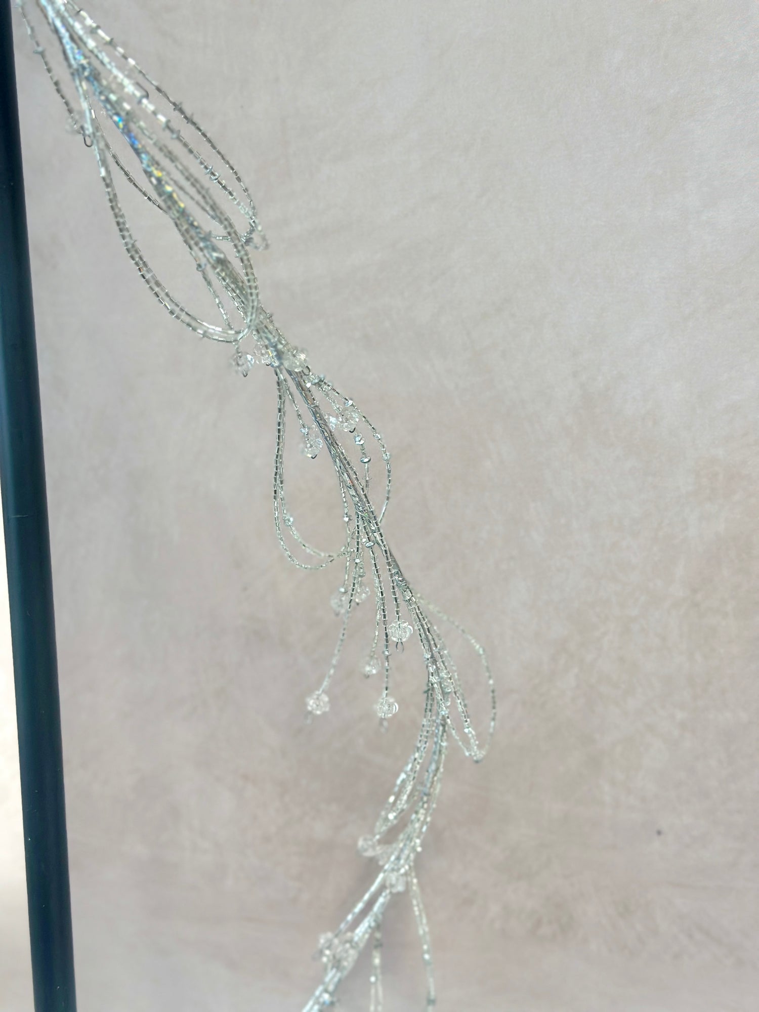 48" Acrylic Bugle Bead Garland