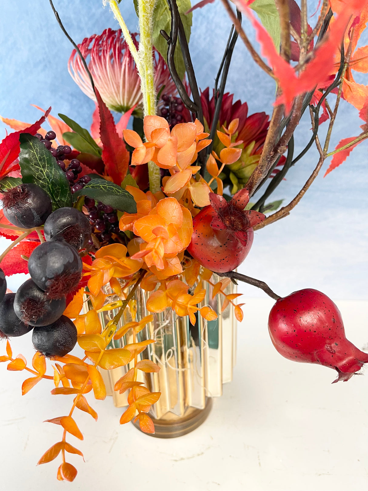 24" Autumn Beauty Centerpiece