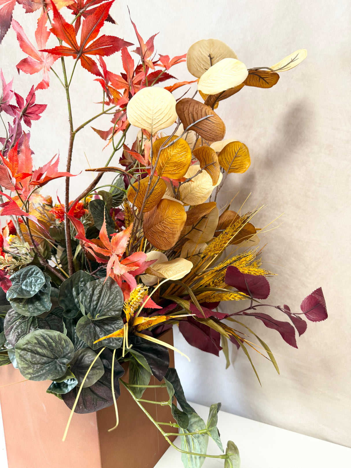 32" Enchanted Autumn Porch Pot