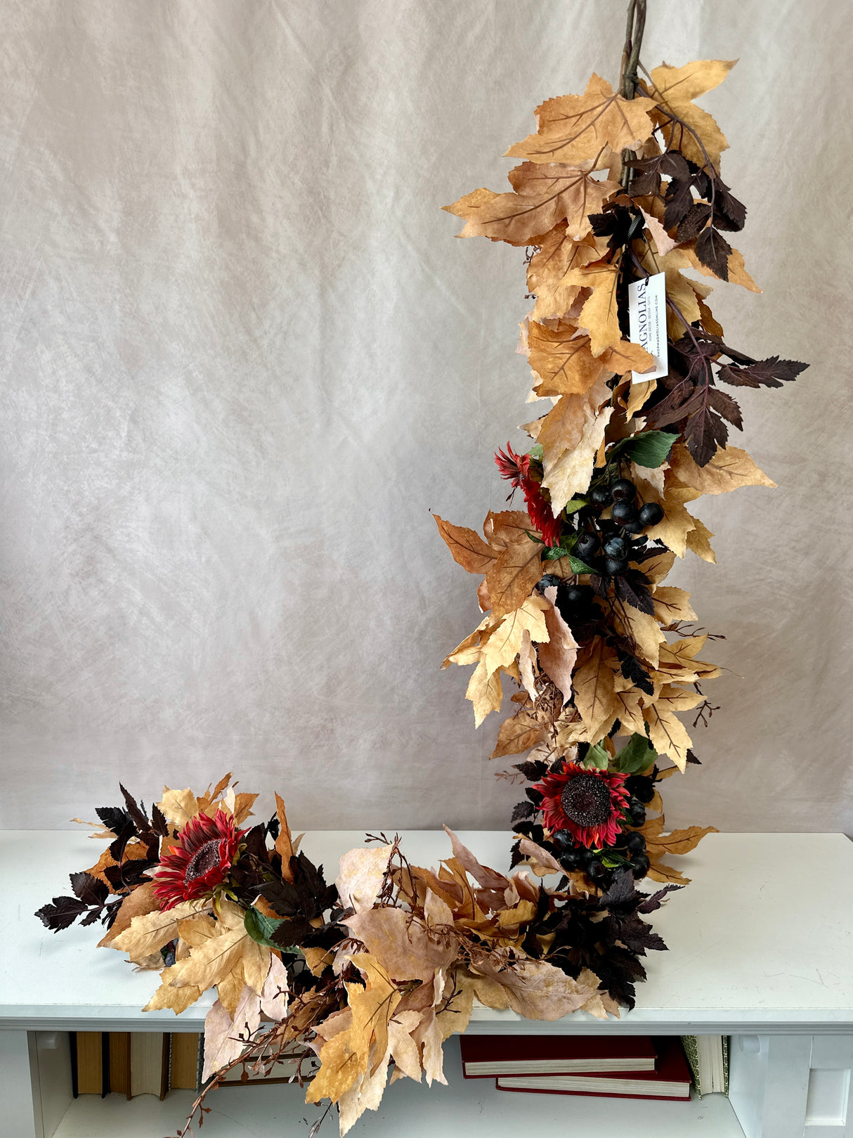 68" Autumn Darkness Garland