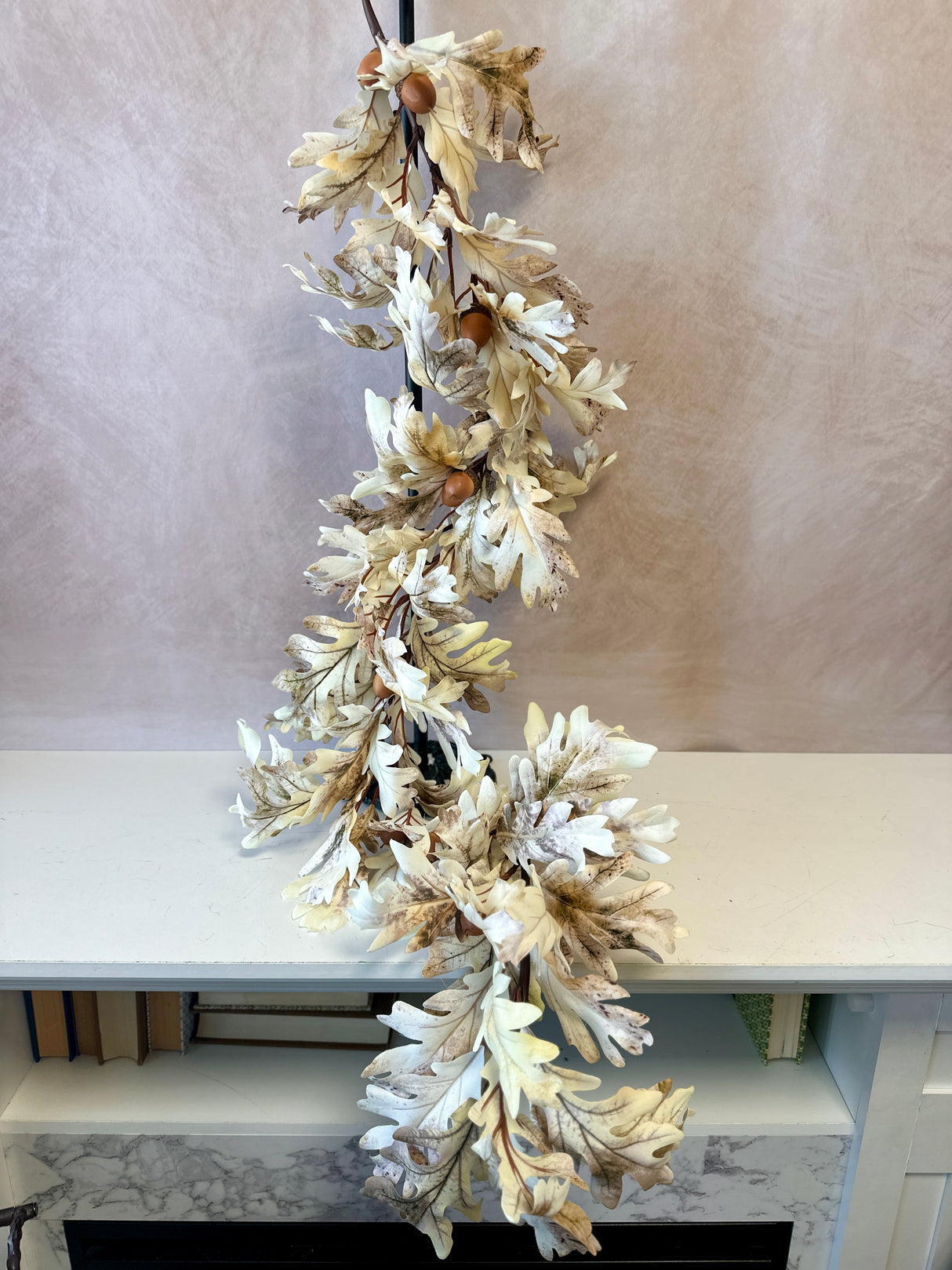 48" Acorn Oak Leaf Garland