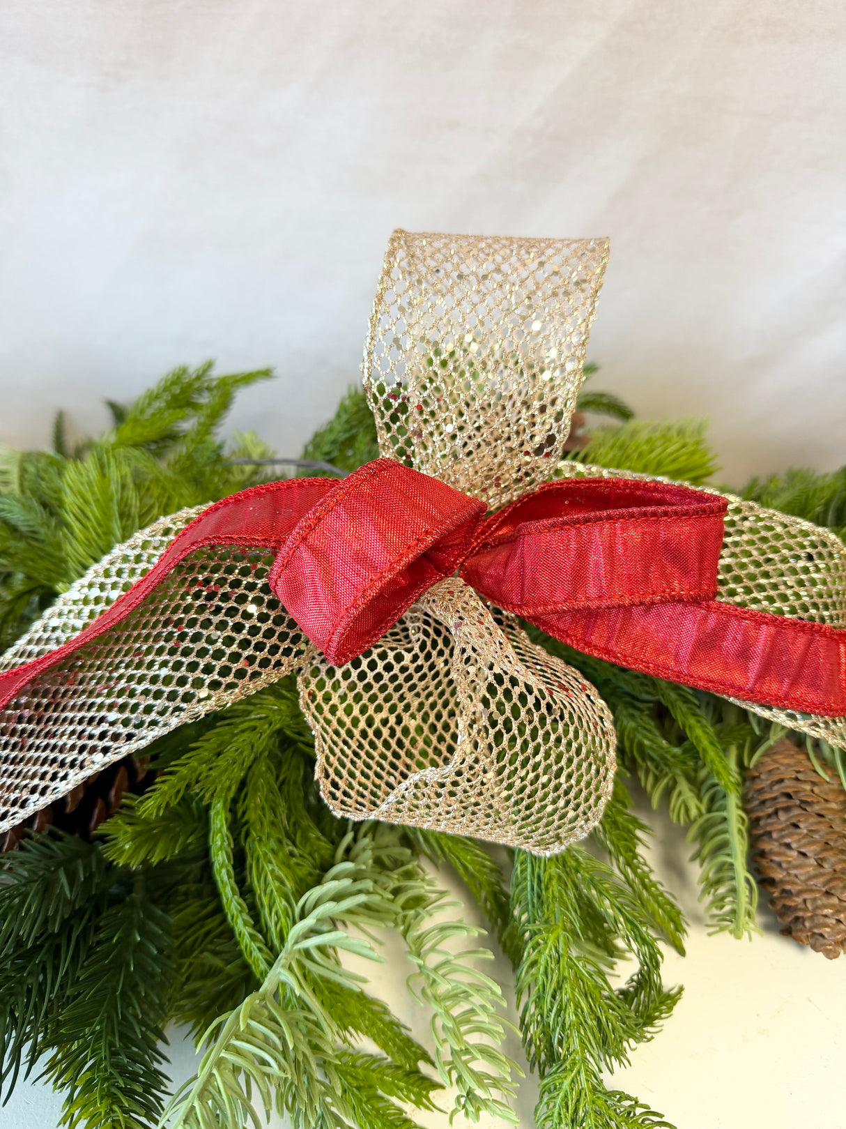 16" Tis The Season Bow