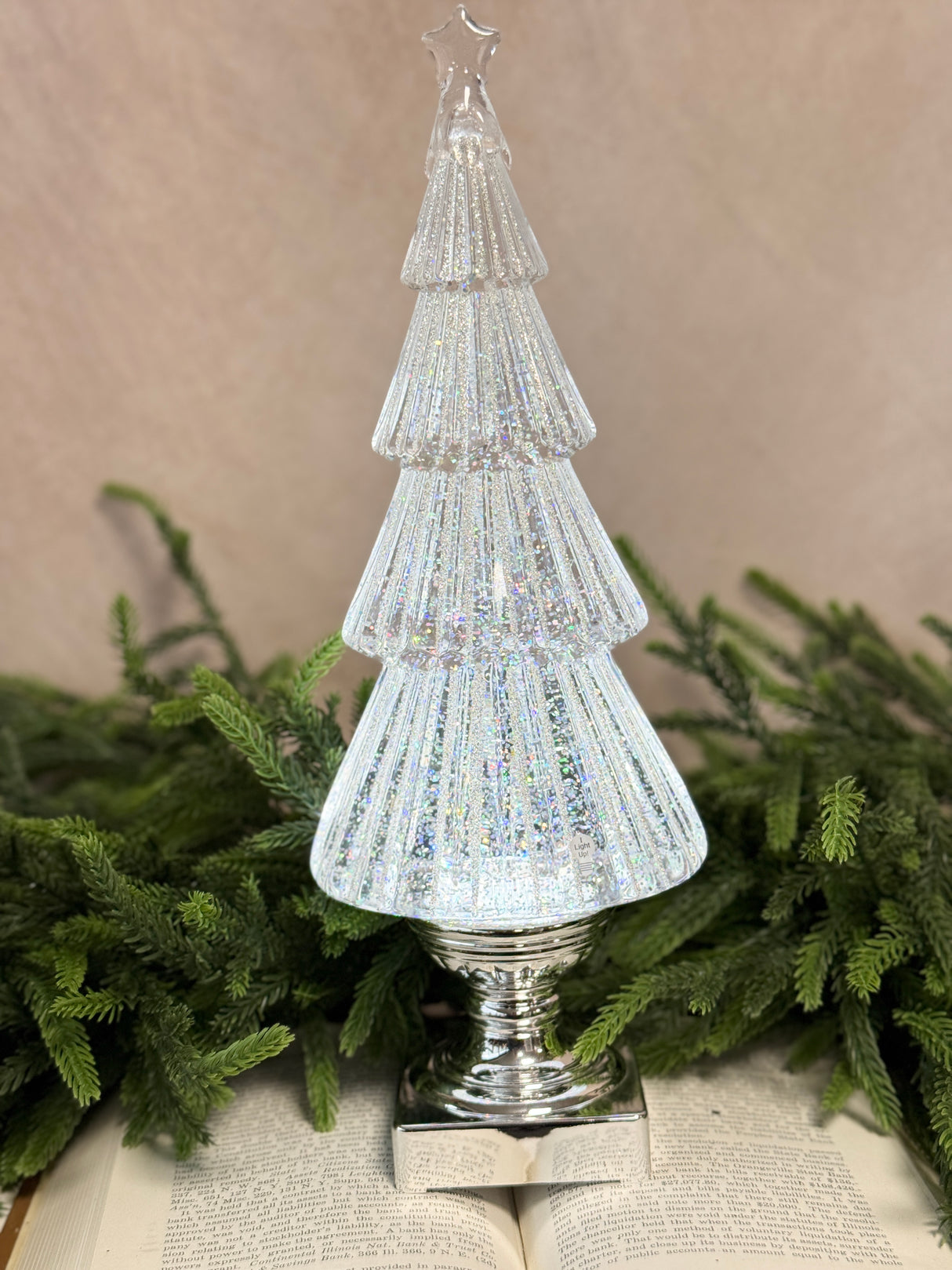 Special Buy Shimmer Tree LED Water Globe