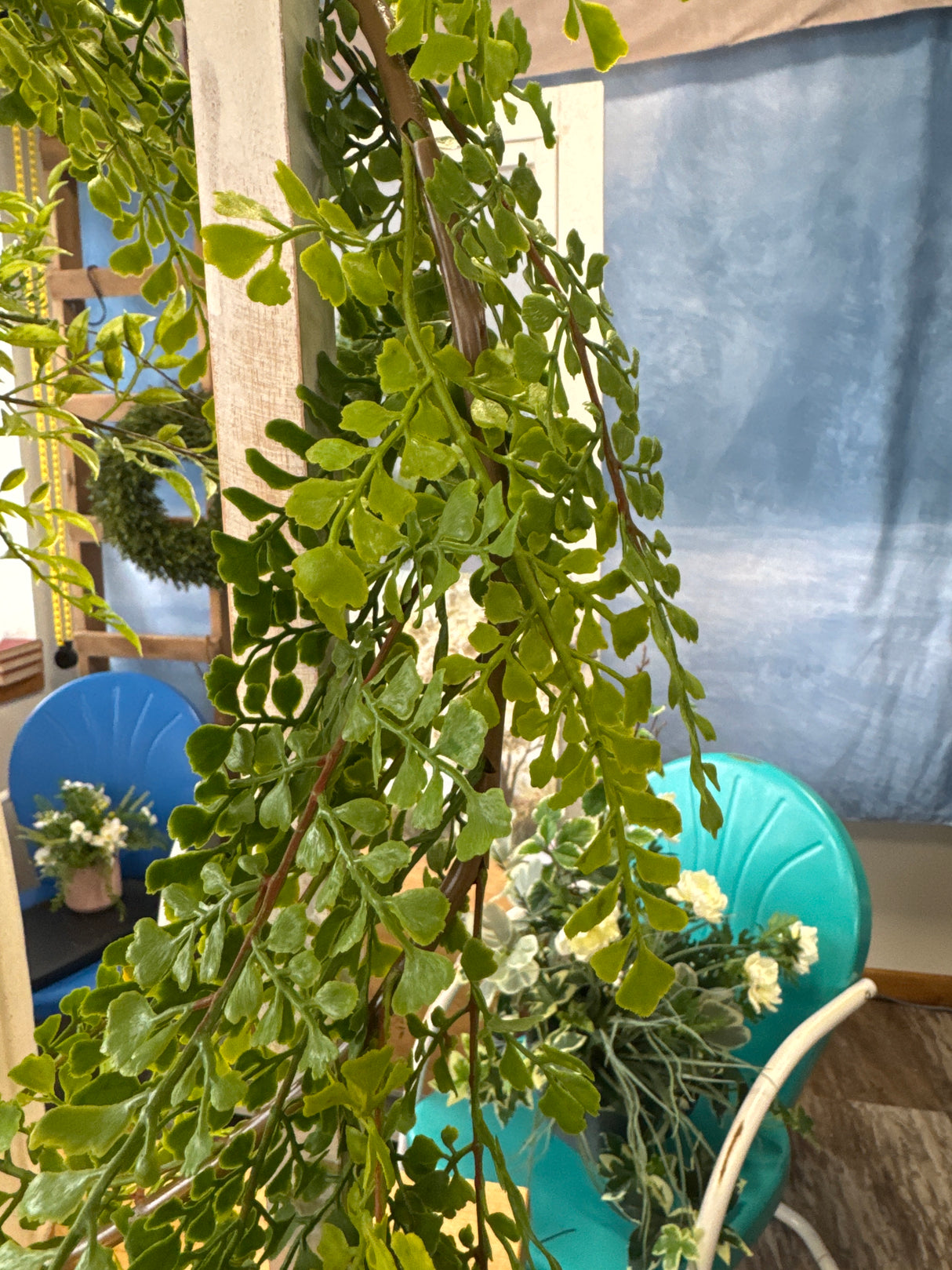 Real Touch Maidenhair Fern Garland