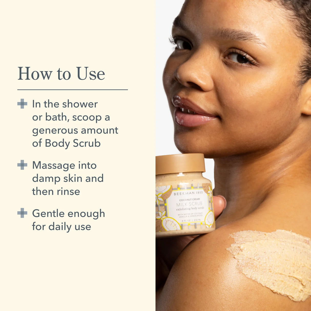 Coconut Cream Exfoliating Body Scrub