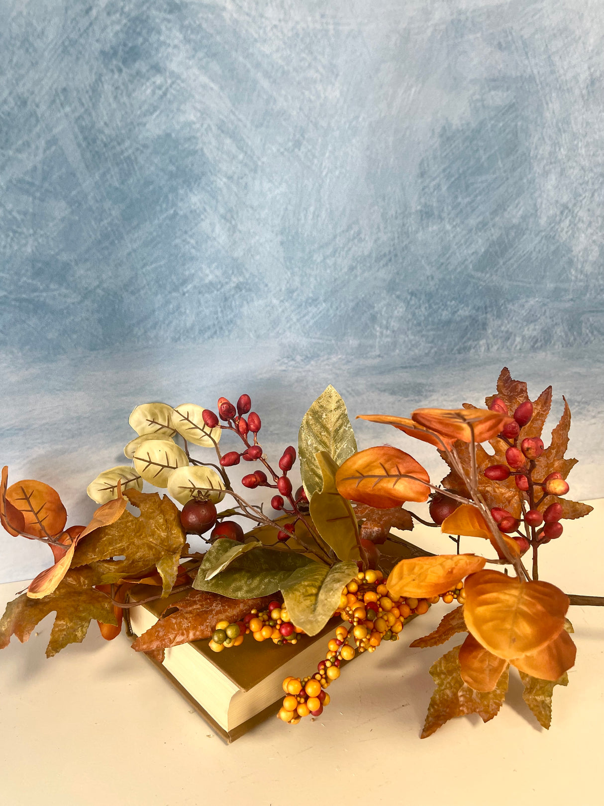 Leaf Pile Mixed Crabapple Spray