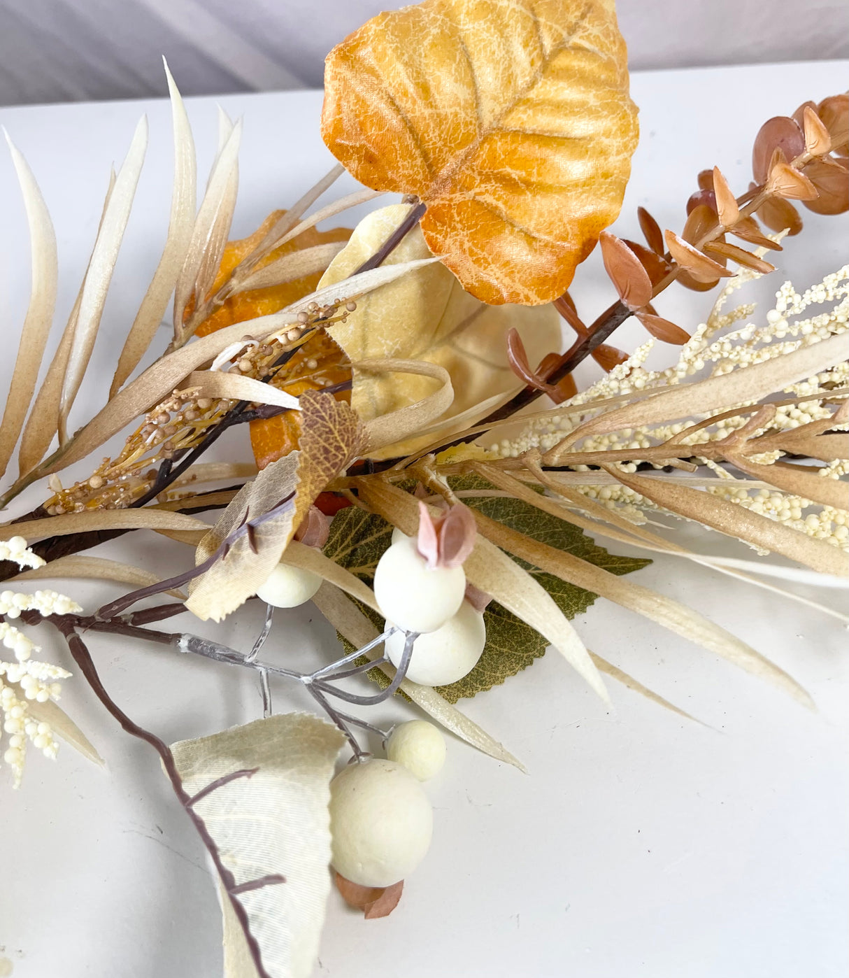 6' Mixed Rustling Leaves Garland