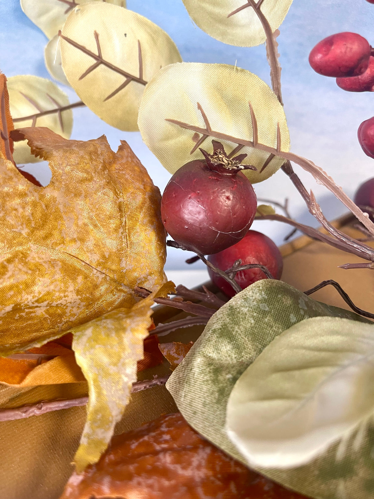 Leaf Pile Mixed Crabapple Spray