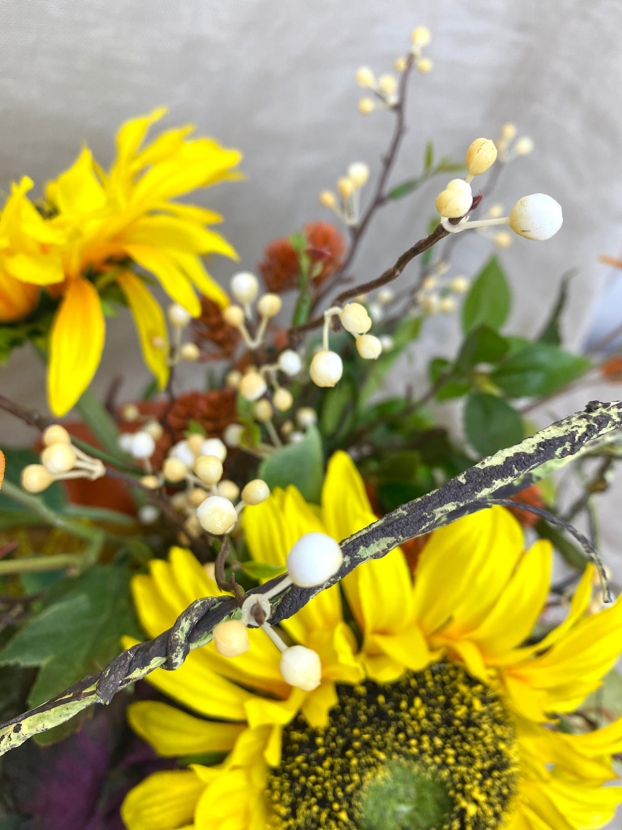 16" Fall Sunset Centerpiece