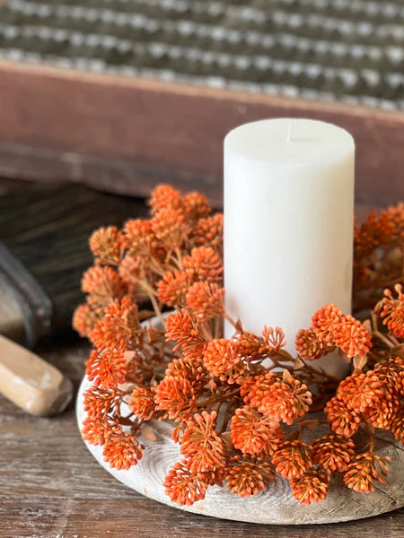 Russet Cone Candle Ring