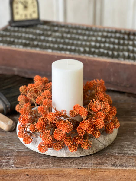 Russet Cone Candle Ring
