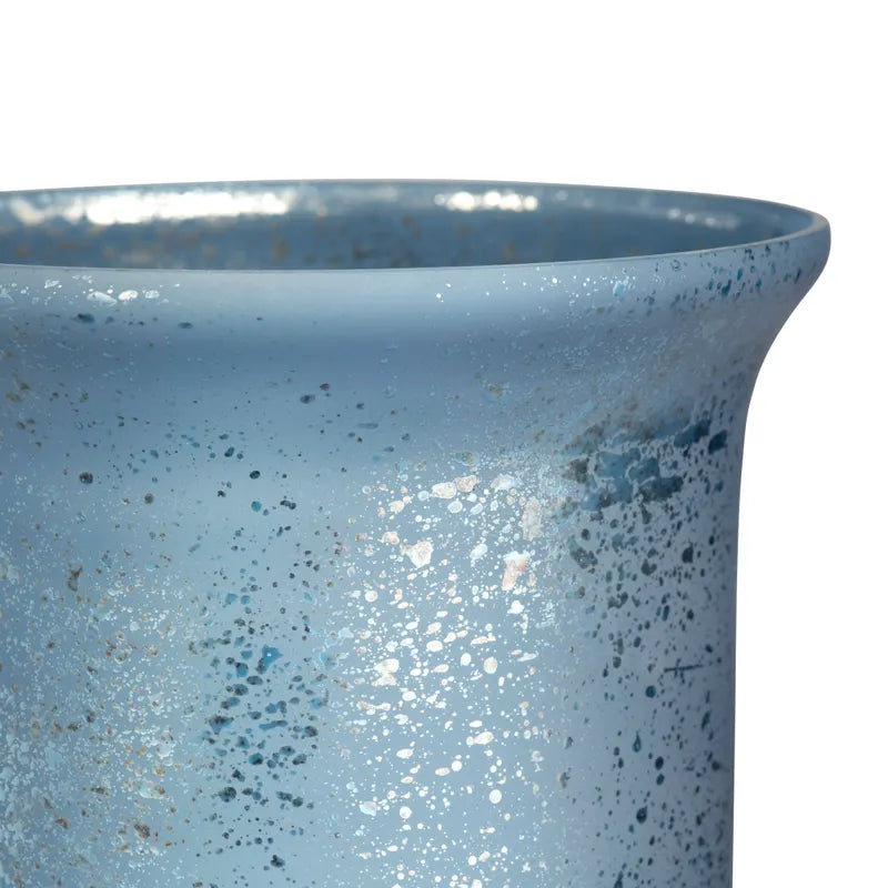 Large Cobalt Free Style Sculpture Vase