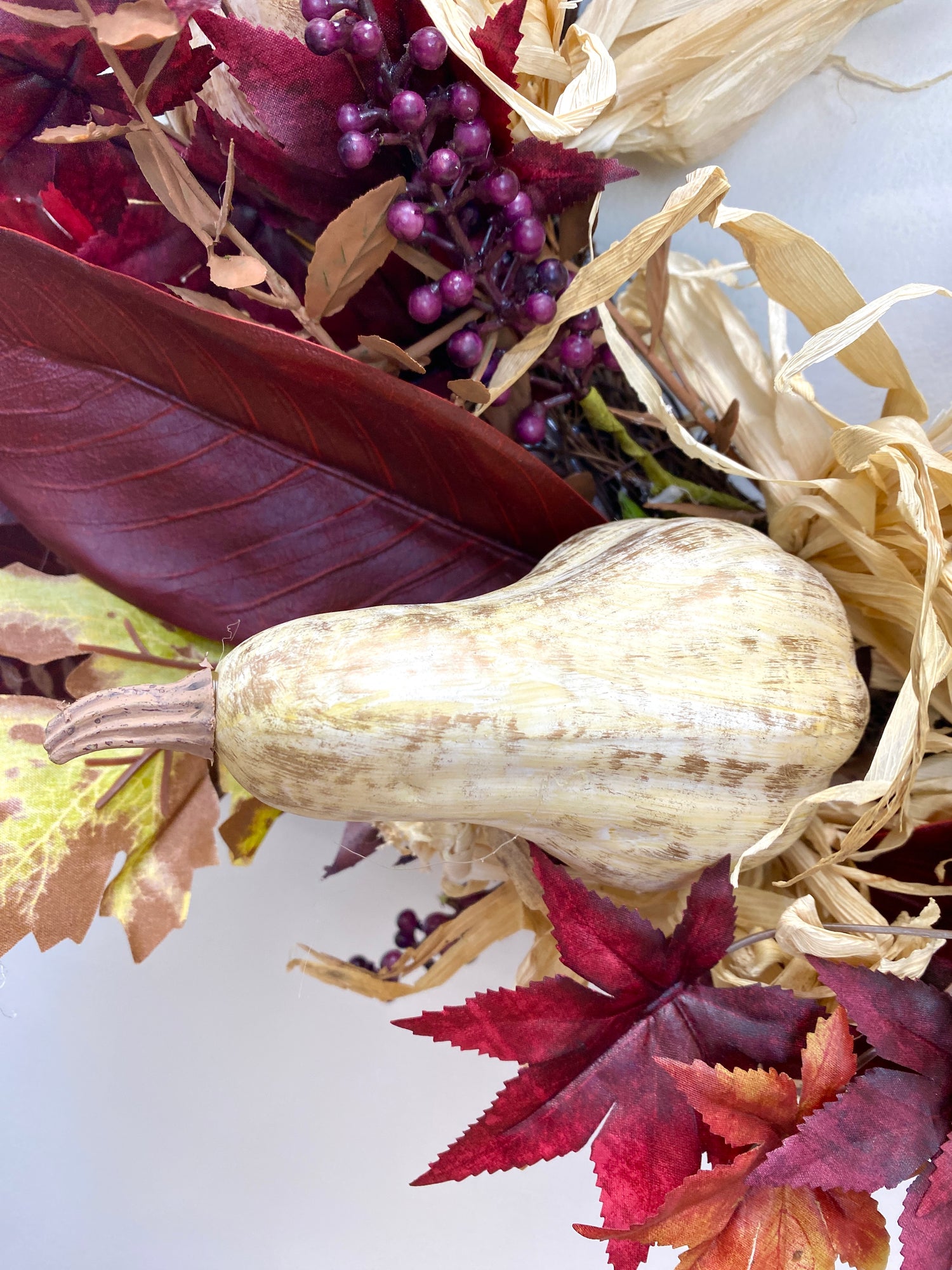 27" Shades of Fall Wreath