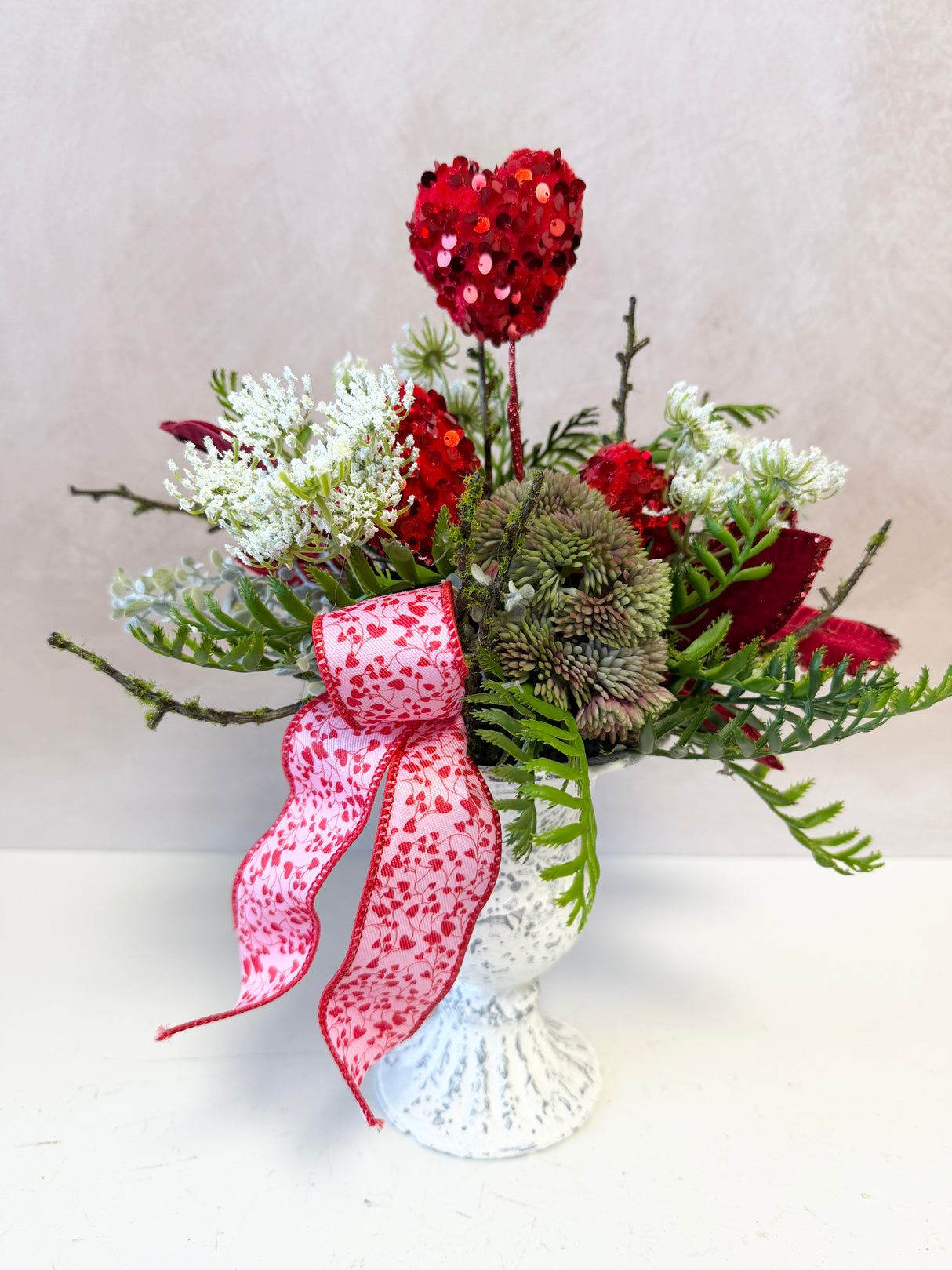 13" All My Love Centerpiece