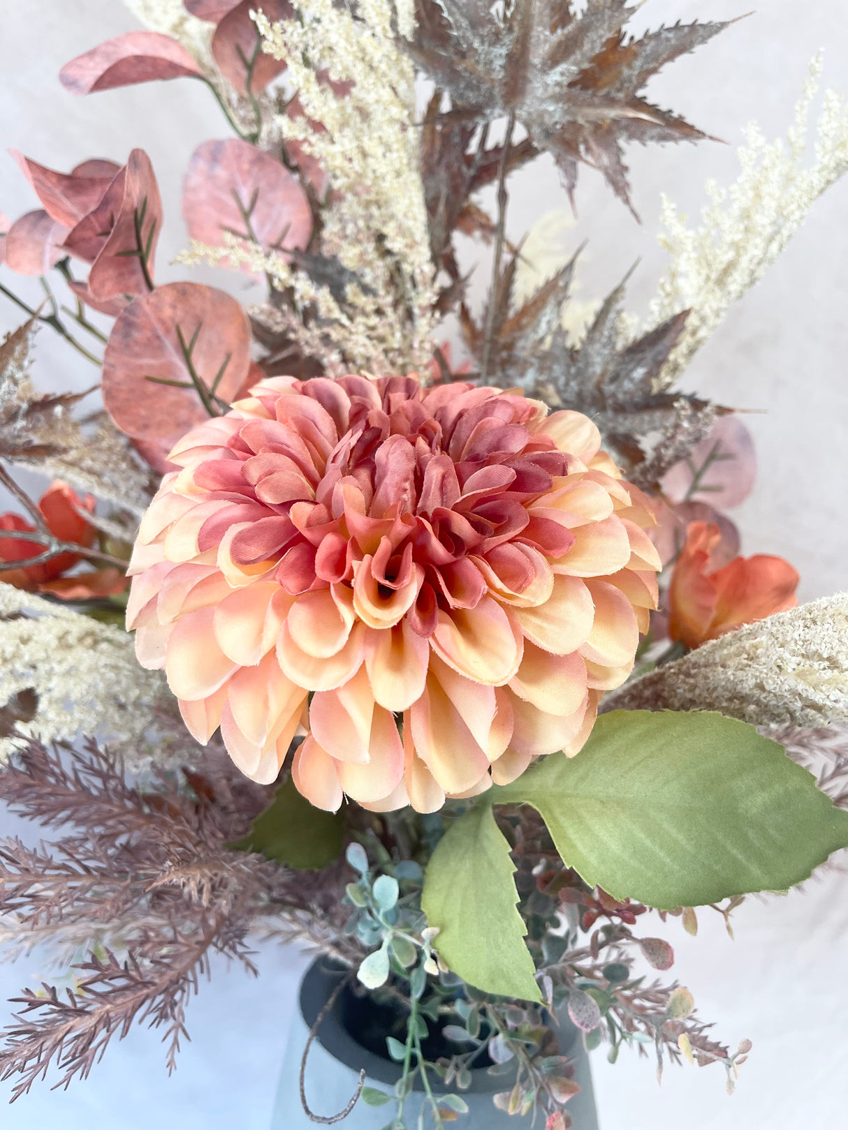 33" Dahlia Tapestry Drop-In