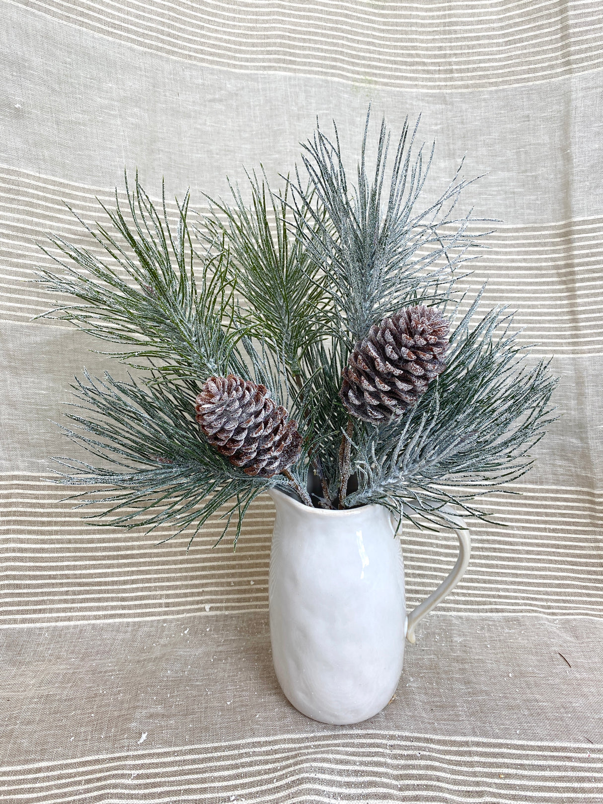 Winter Whimsy Long Needle Pine Pick