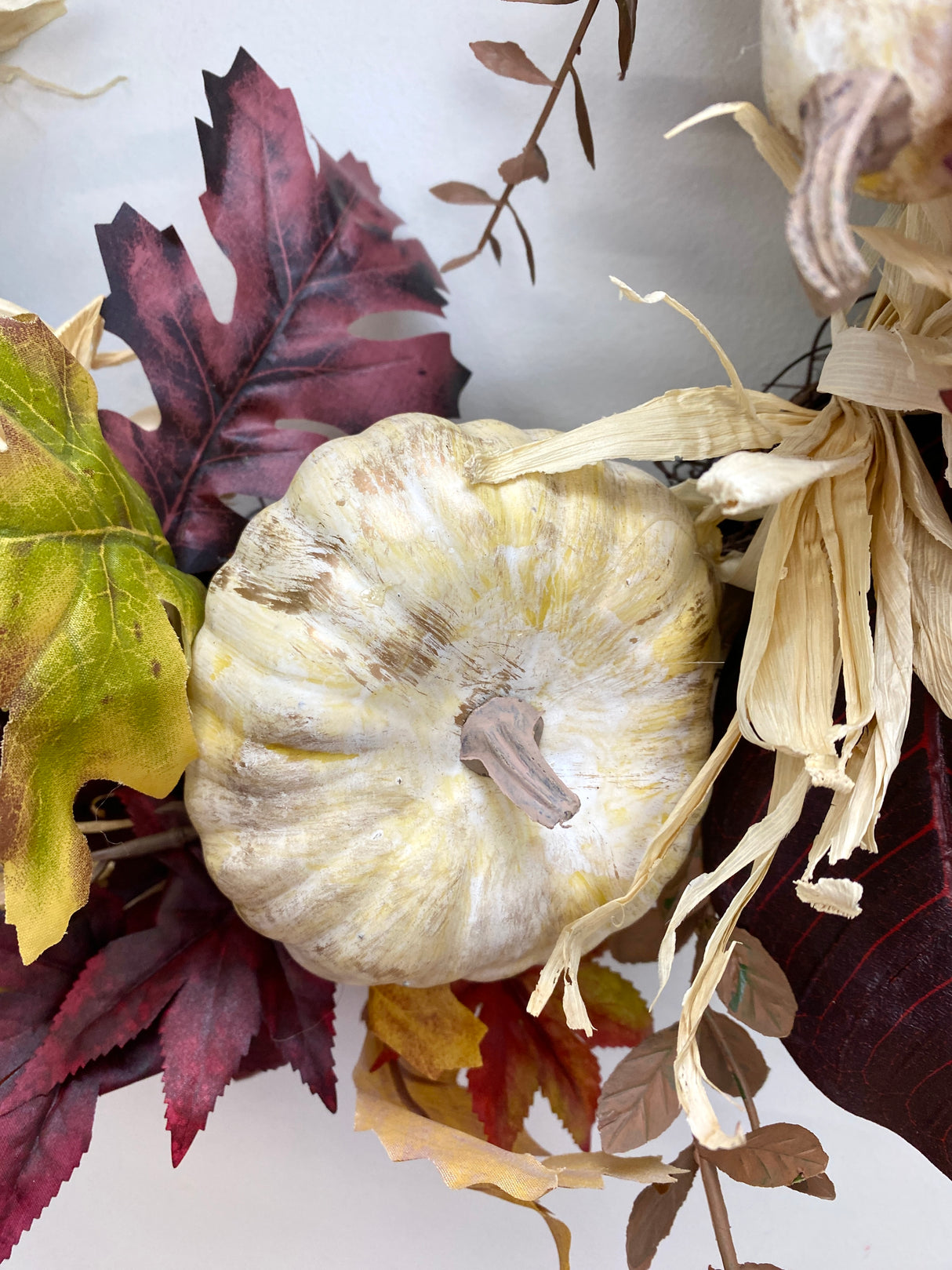 27" Shades of Fall Wreath