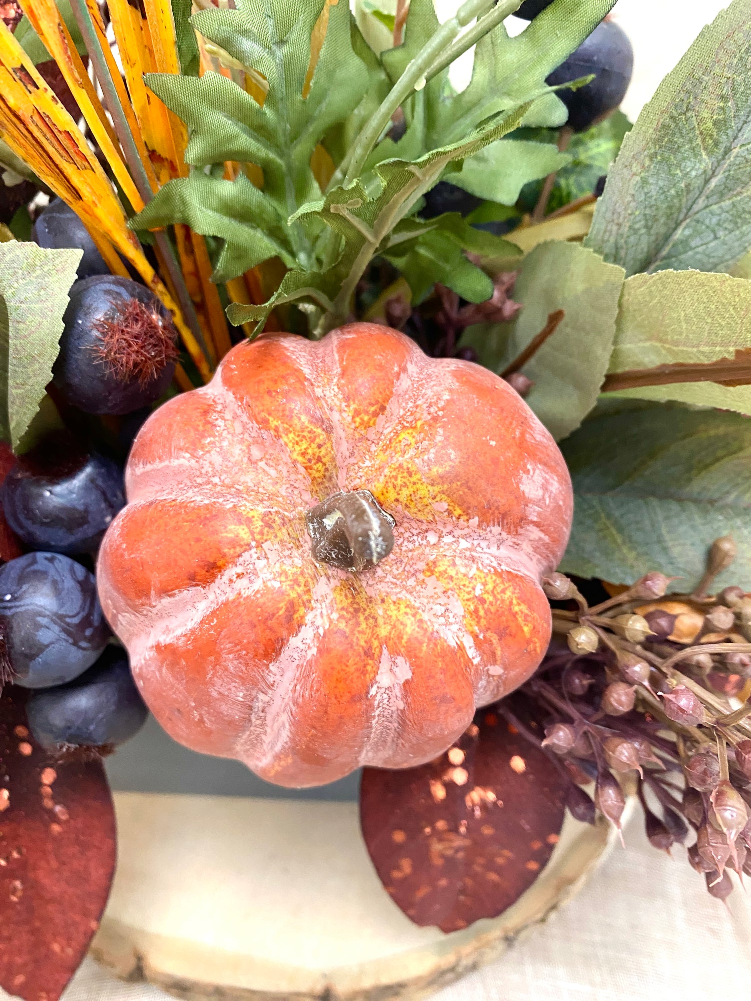 21" Deep Autumn Centerpiece